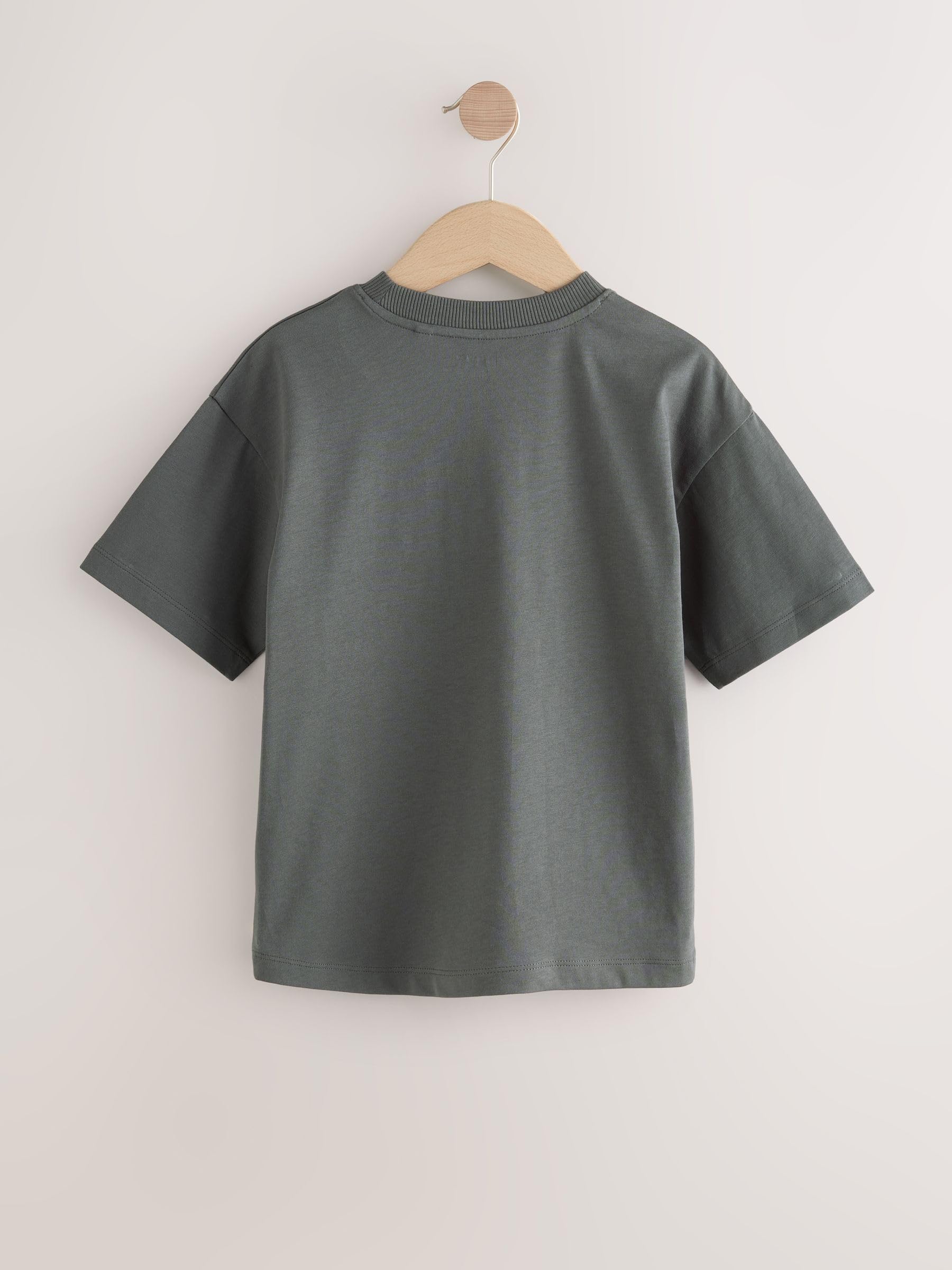 Geo Next t-shirt ragazzo logo petto 4 pezzi