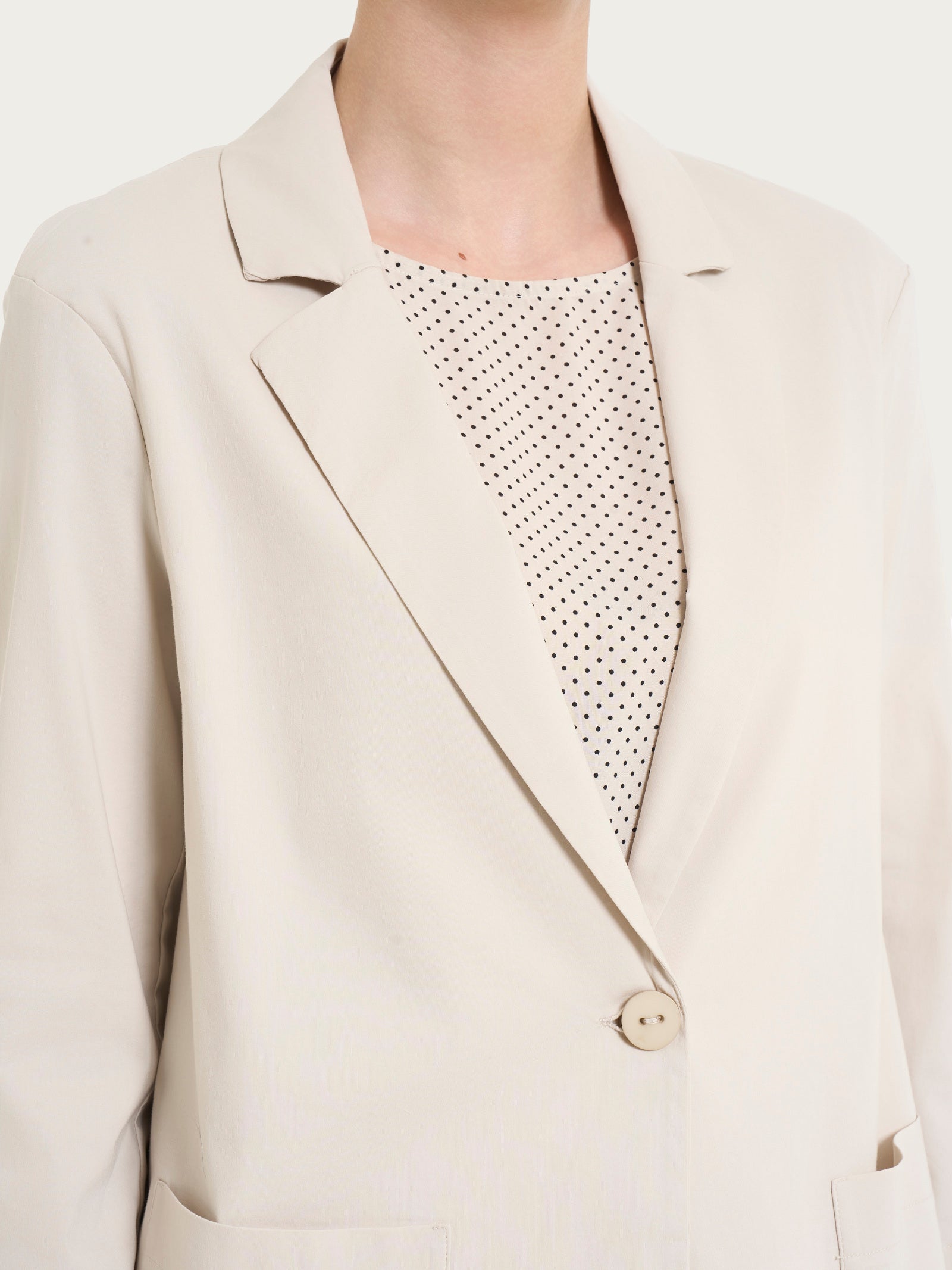 Ragno Super Fresh blazer leggero champignon