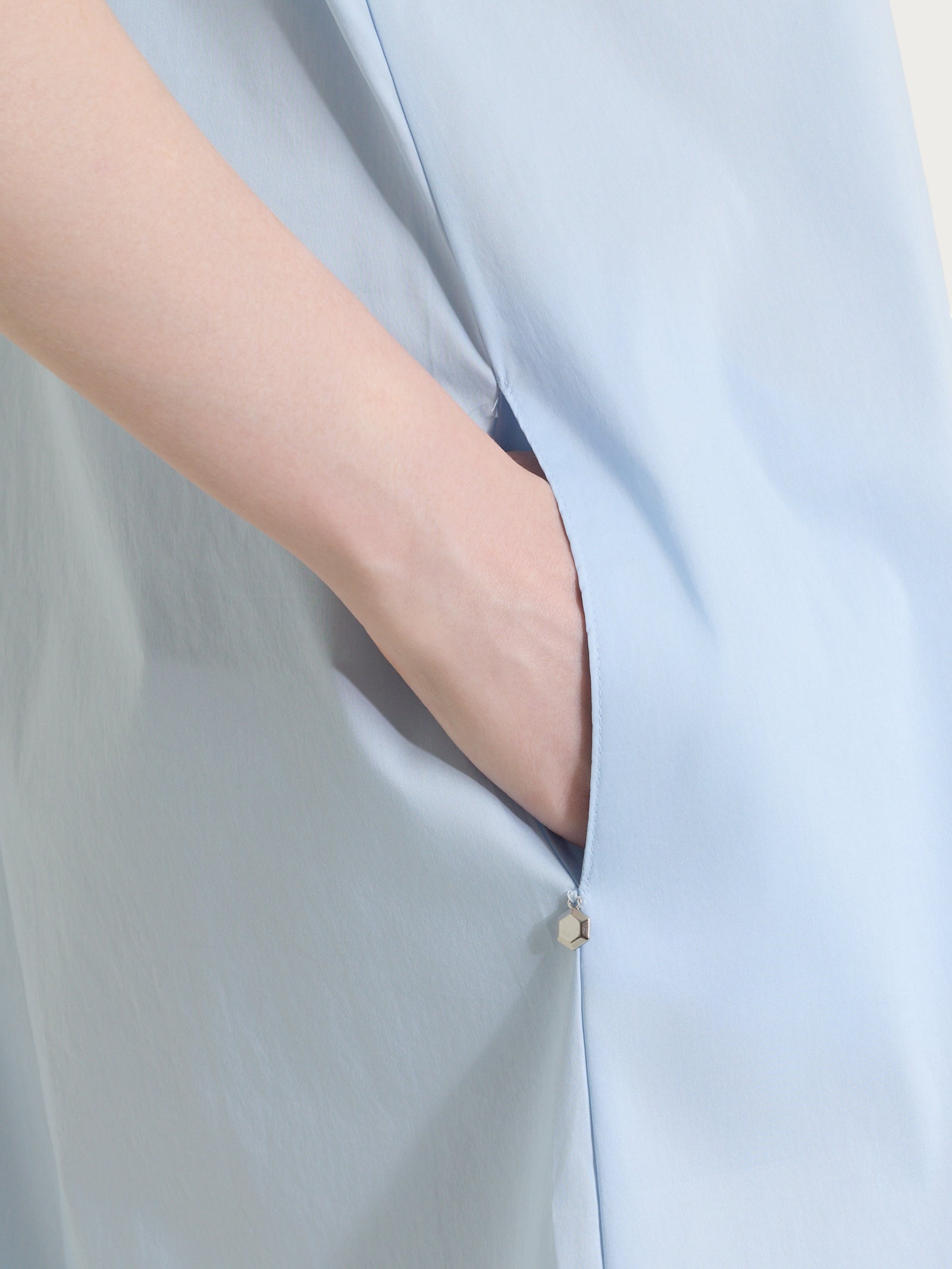 Ragno Gem Abito collo camicia Skyway in poplin cotone