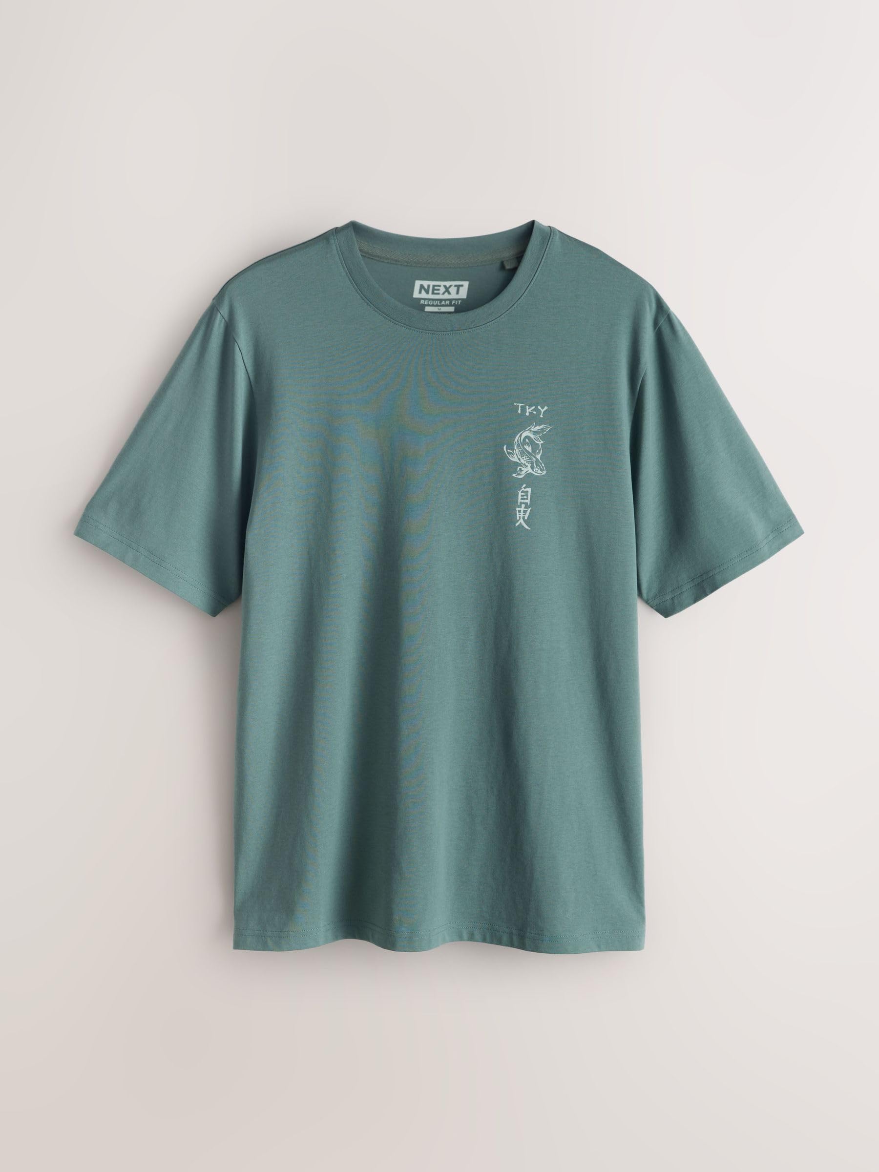 Next T-shirt stampate uomo 3 pezzi vestibilità classica