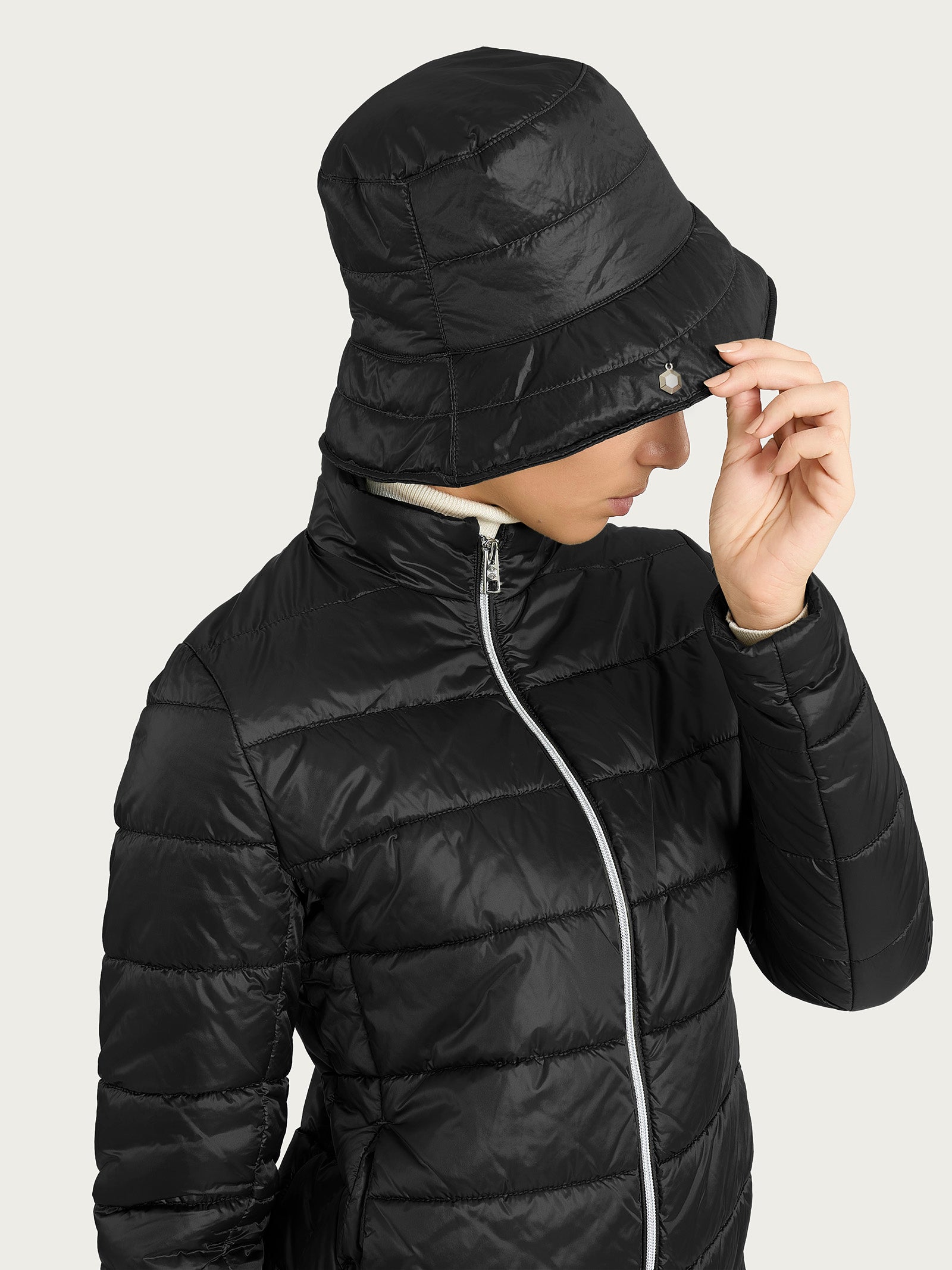 Ragno Comfort cappello bucket lana Nero