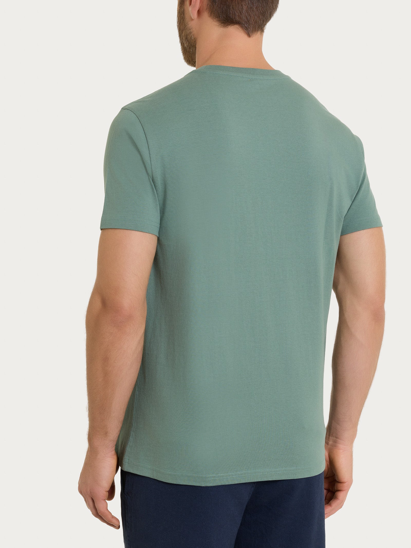 Ragno T-shirt Girocollo Jersey Cotone Laurel Wreath manica corta