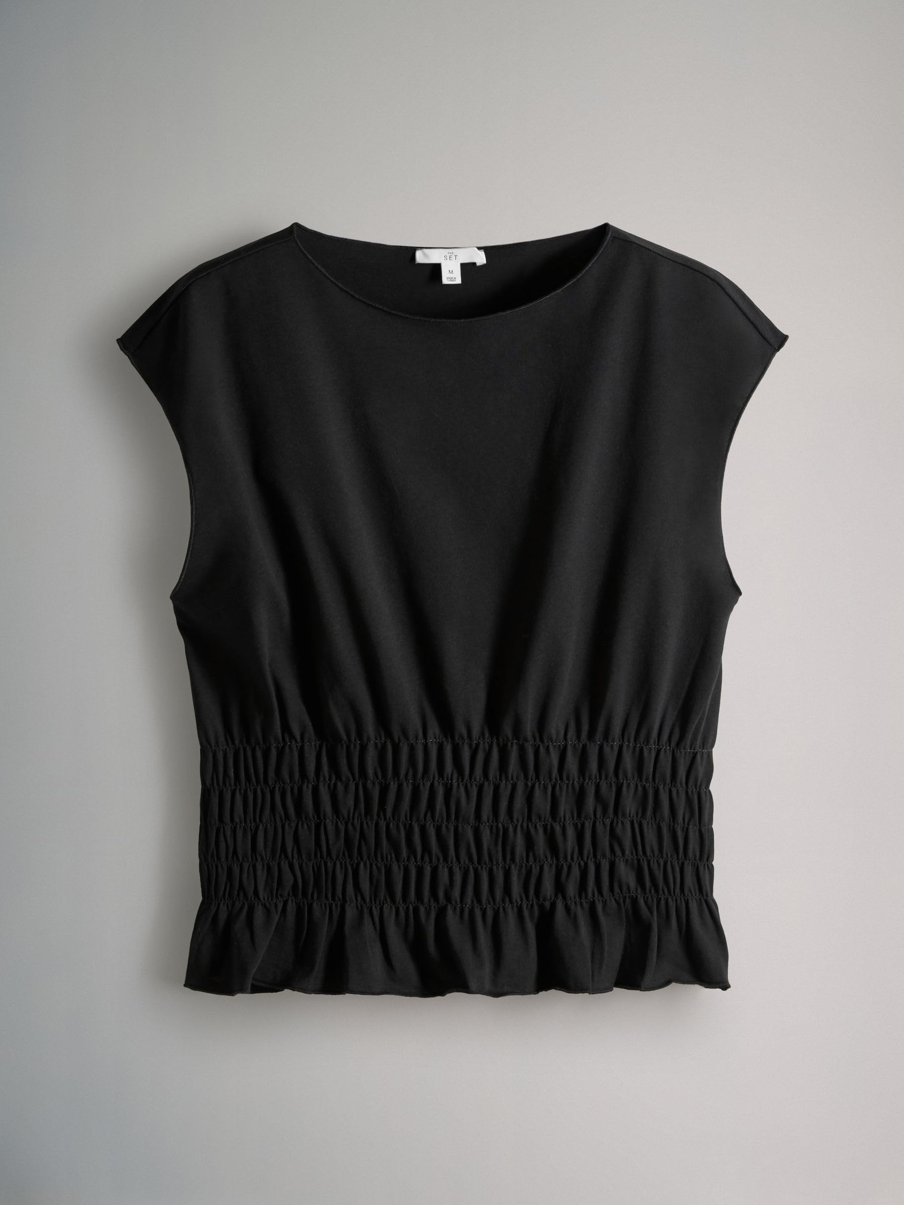 Geo Next The Set T-Shirt Arricciata Dettaglio Manica 3 Pezzi