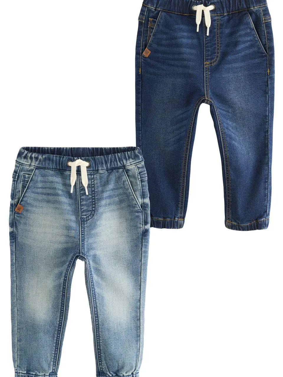 Next Jeans Jogging Bimbo 5-6 Anni Cotone 2 Pezzi