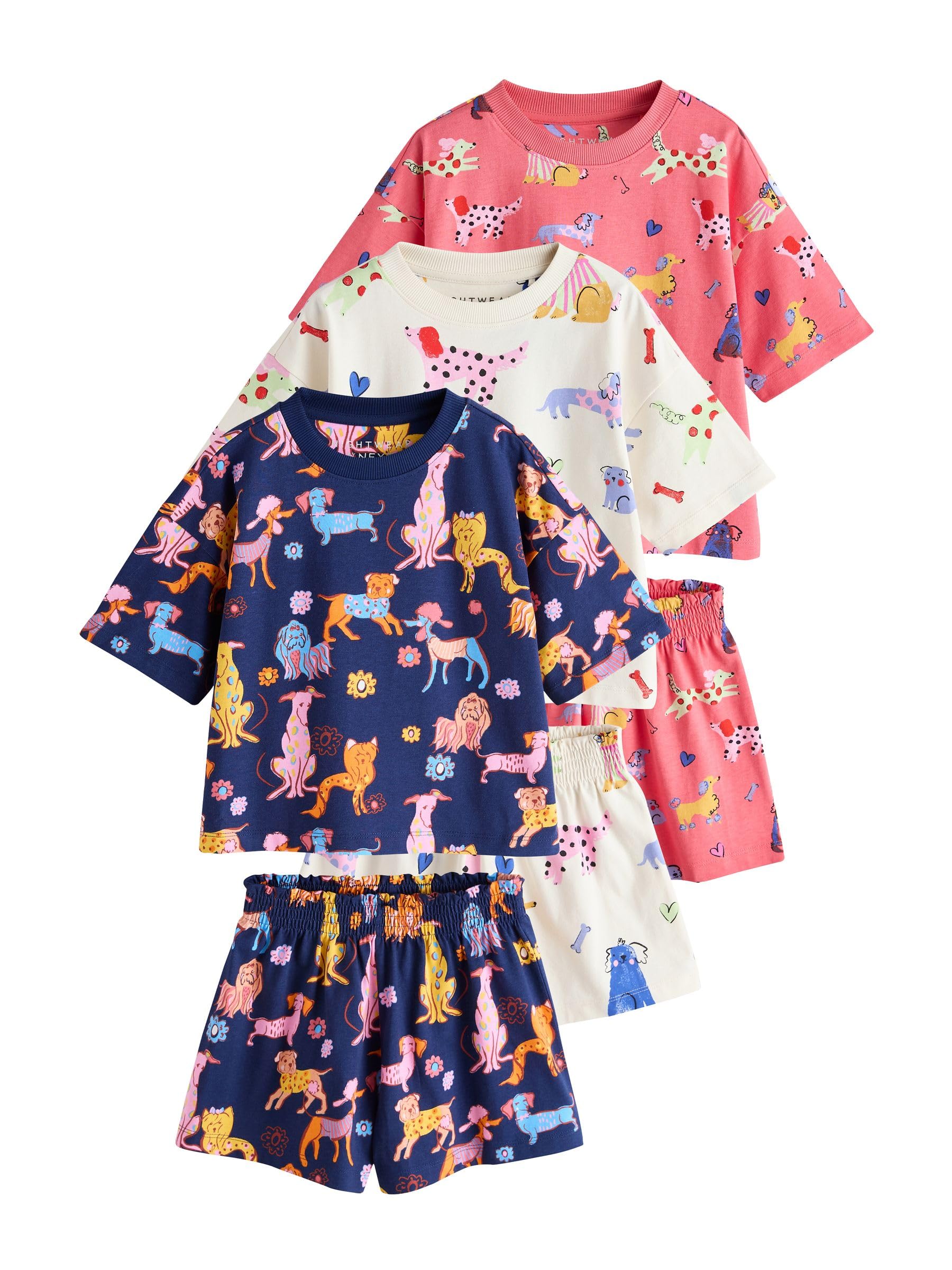 Next pigiama corto bambina taglia 164 3 pezzi