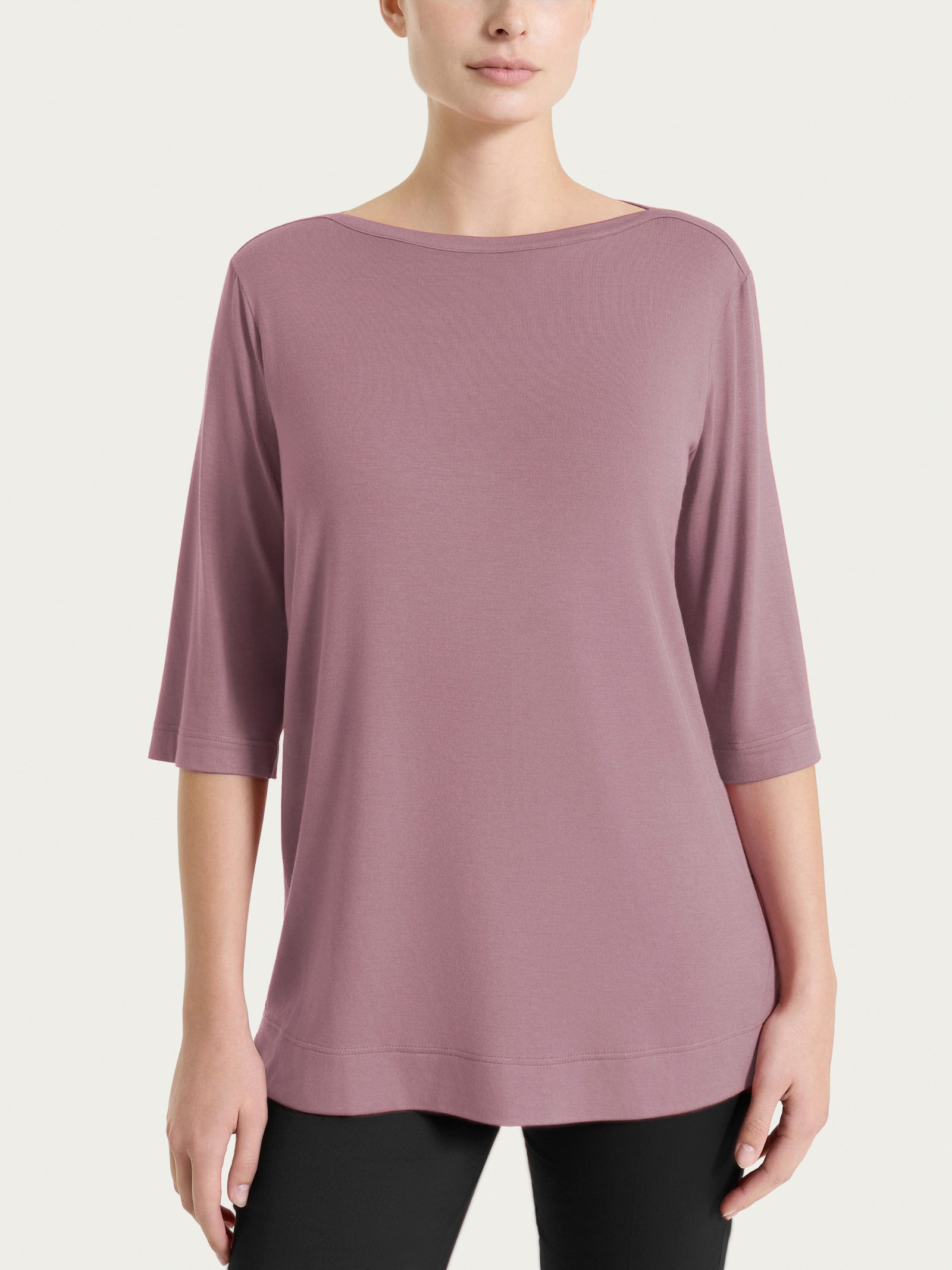 Ragno Viscosa Summer Maglietta Manica 3/4 Twilight Mauve viscosa