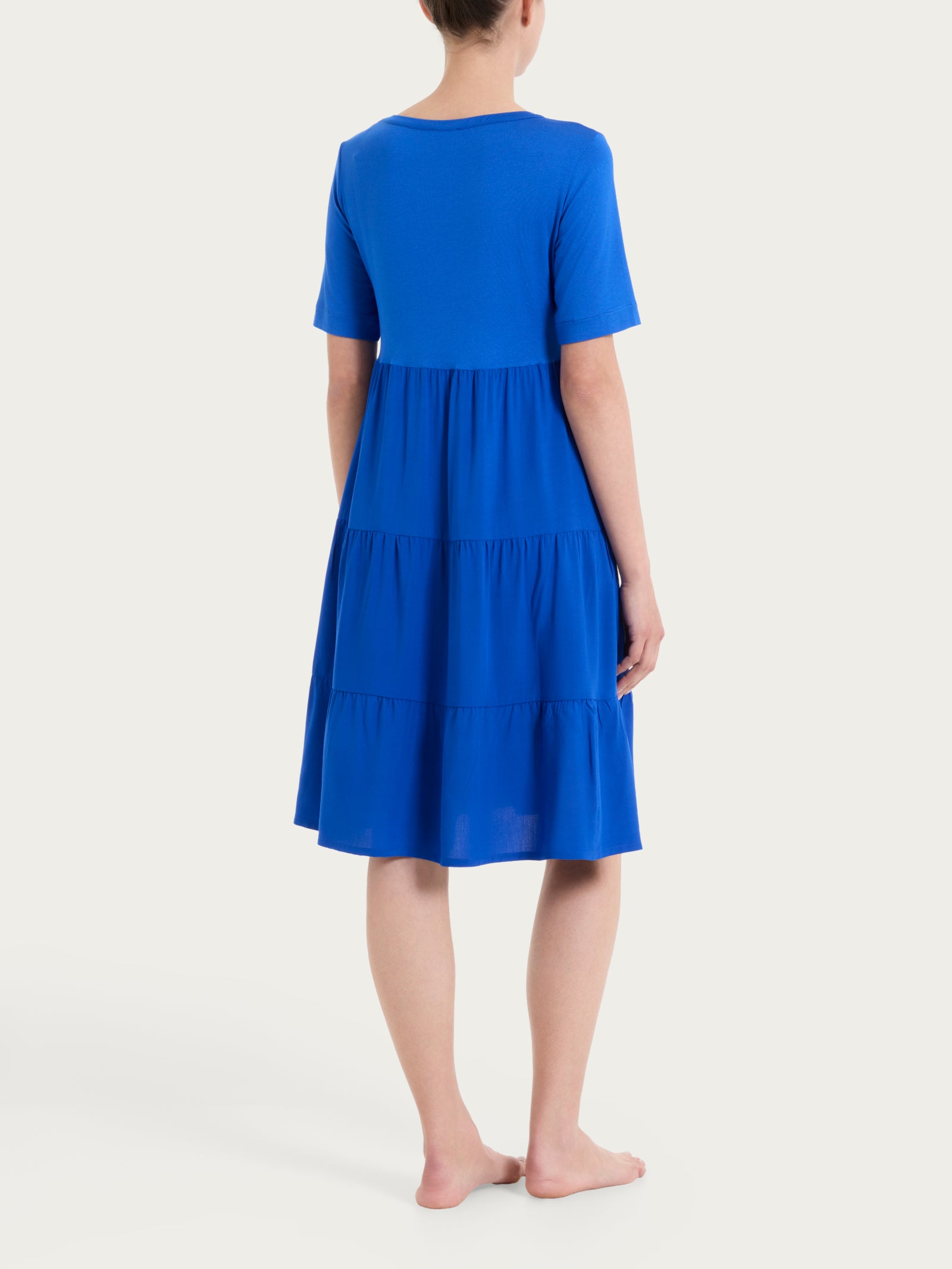 Ragno Viscosa Summer Vestito Balze Surf the Web