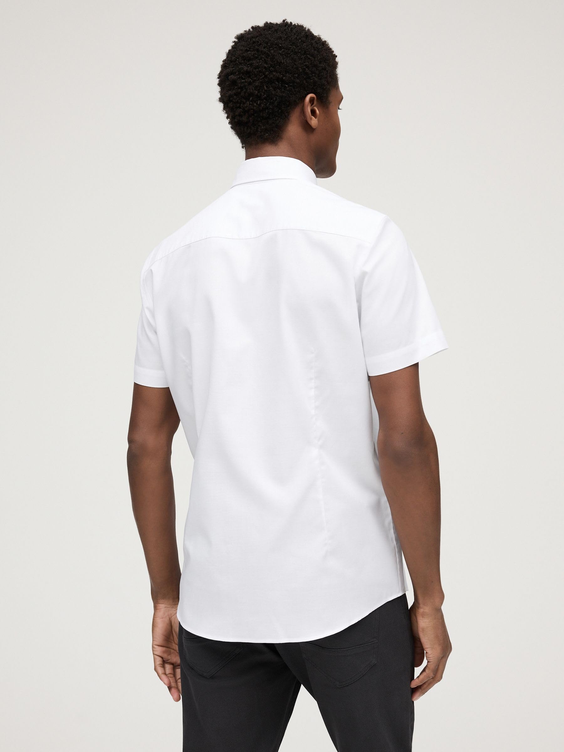 Next Oxford camicia maniche corte S facile da stirare