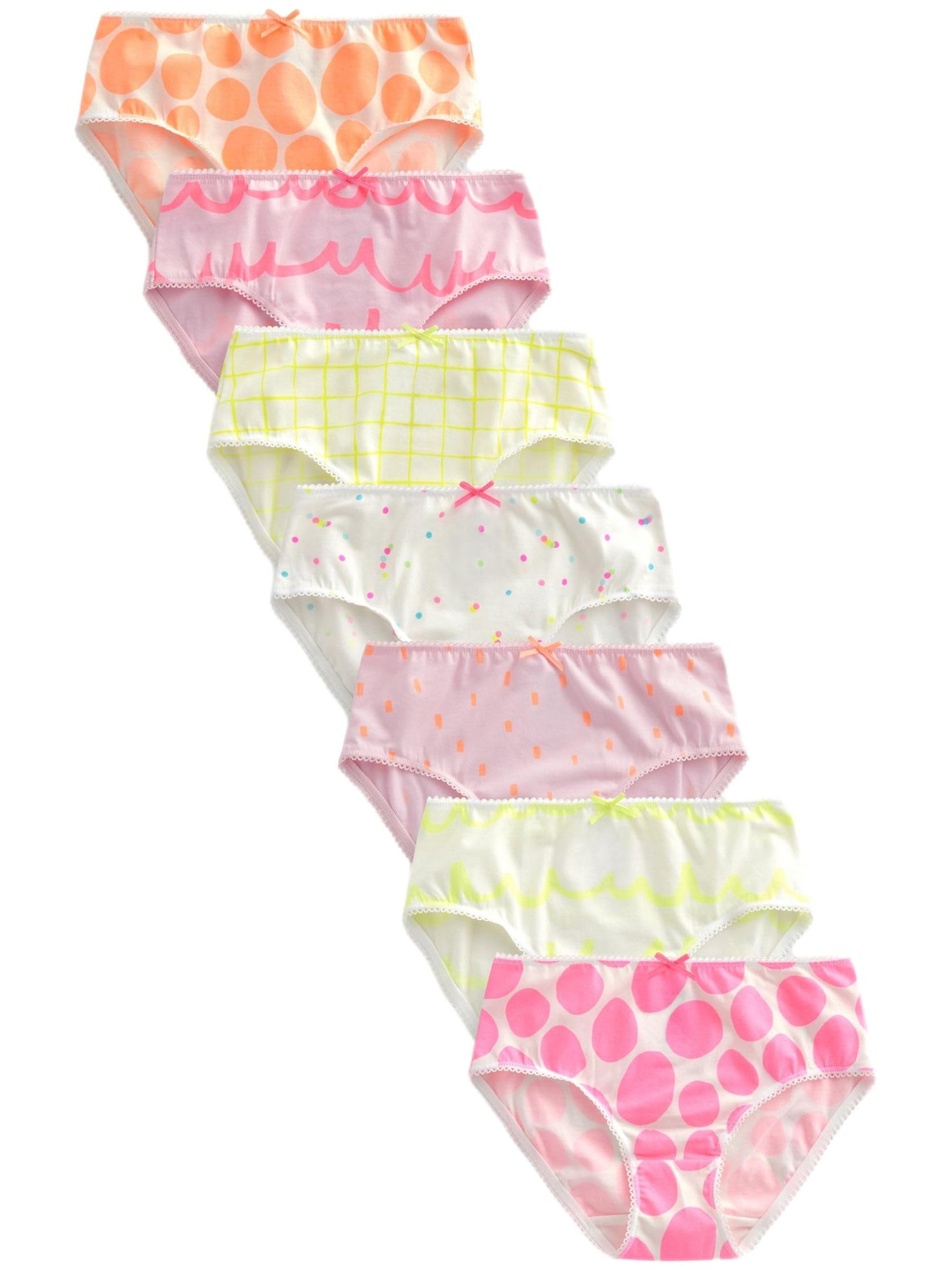 Next Slip Bambina Cotone Confezione 7 Pezzi Cotone