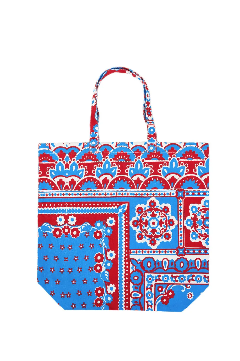 Goldenpoint Bandana borsa tote mare multicolor
