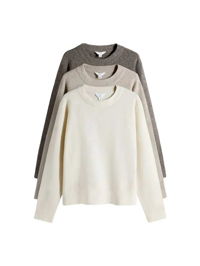 Geo Next The Set Maglioni Girocollo con Lana donna x3
