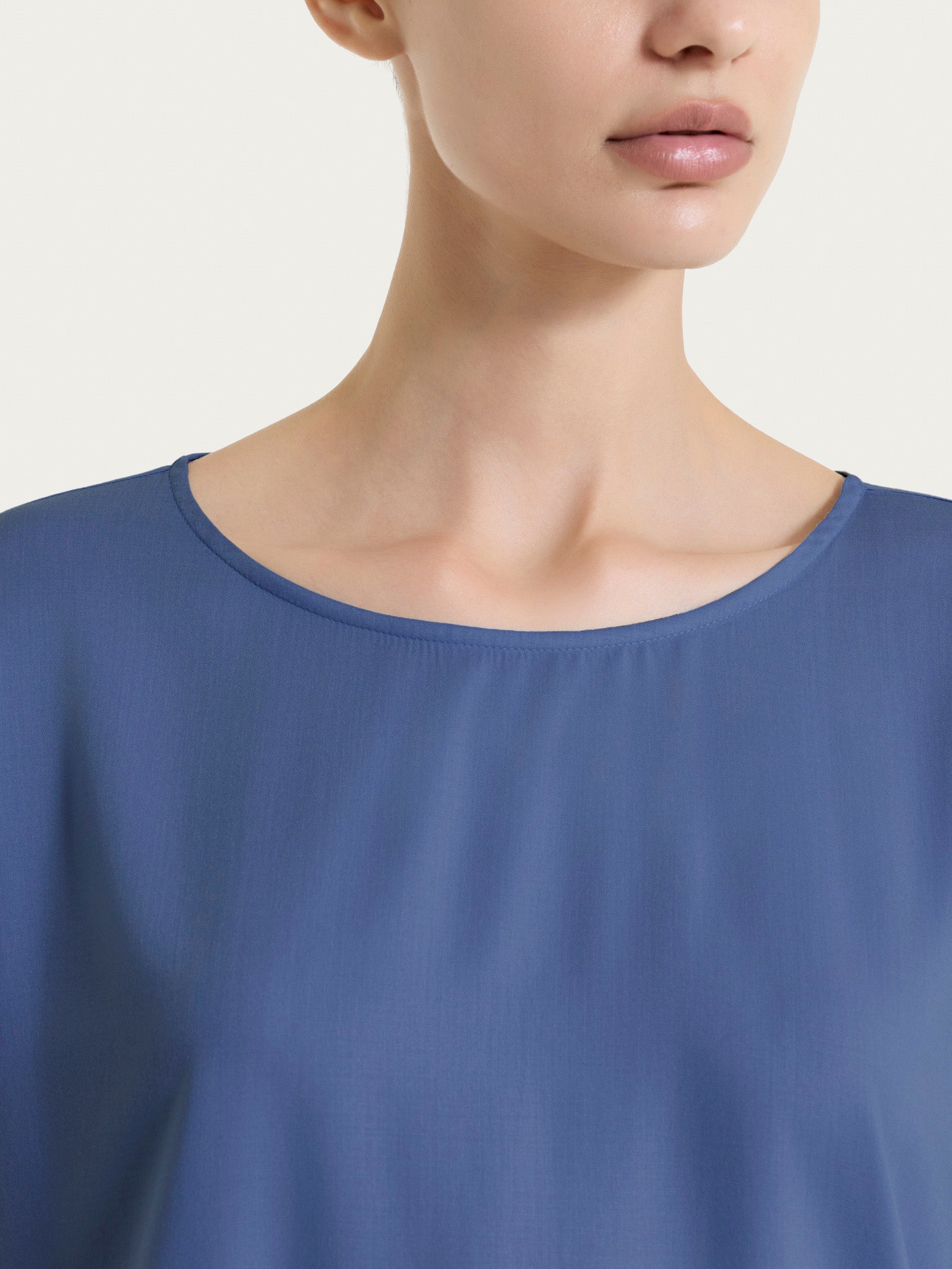 Ragno Voile Stretch blusa manica 3/4 Oceana