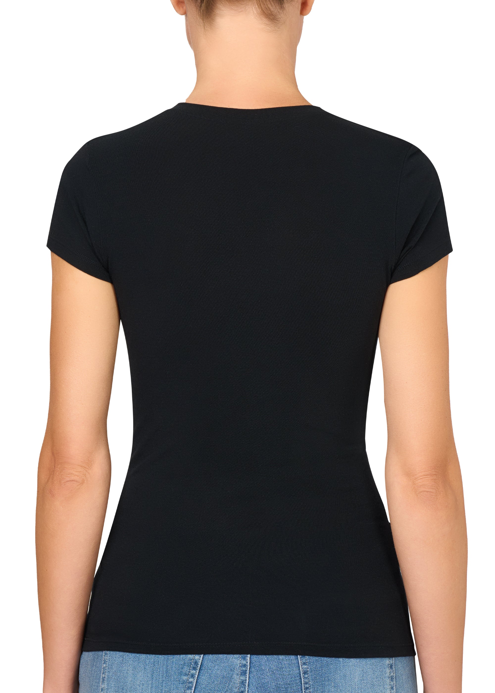 Philippe Matignon Leger con Seta maglia scollo a V
