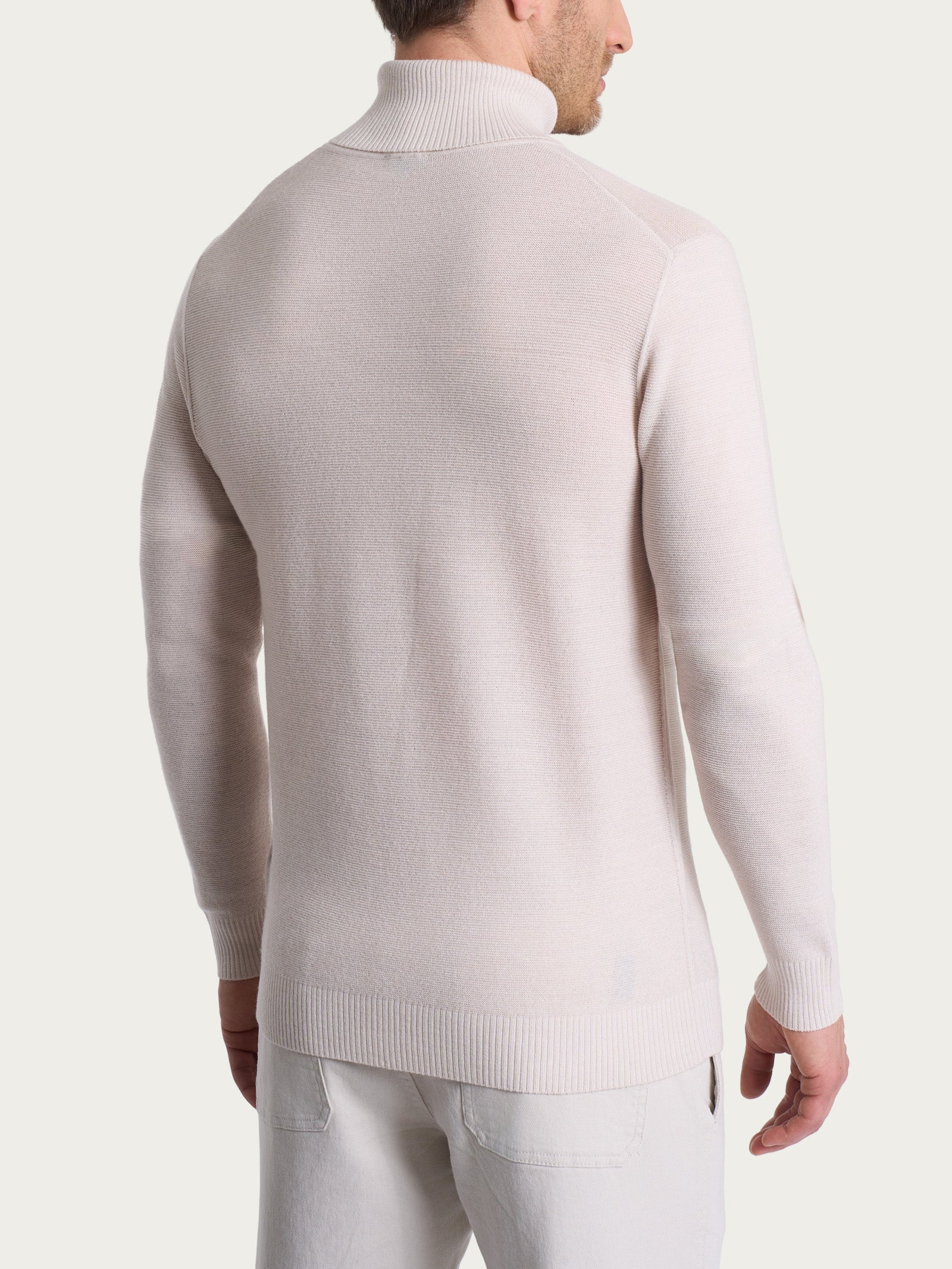 Ragno Dolcevita Uomo Champignon Merino Soft Lana