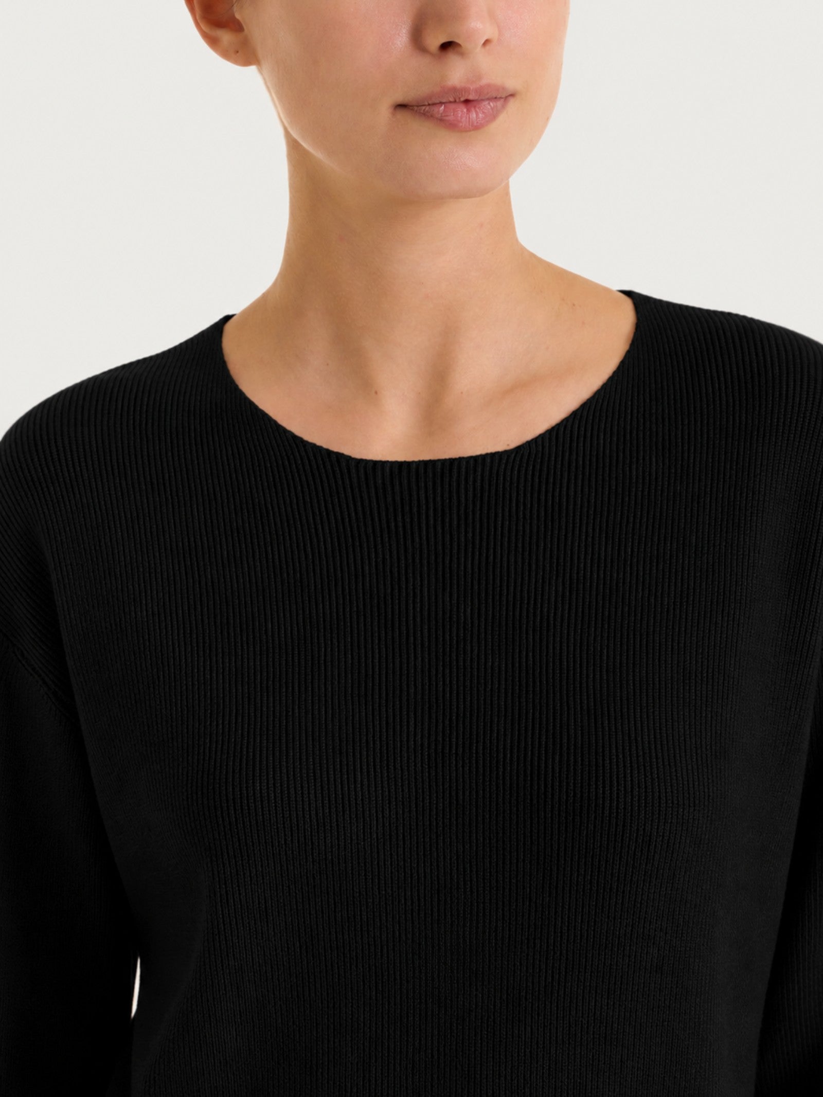 Ragno Four Seasons Maglia Girocollo Punto Perla Nero