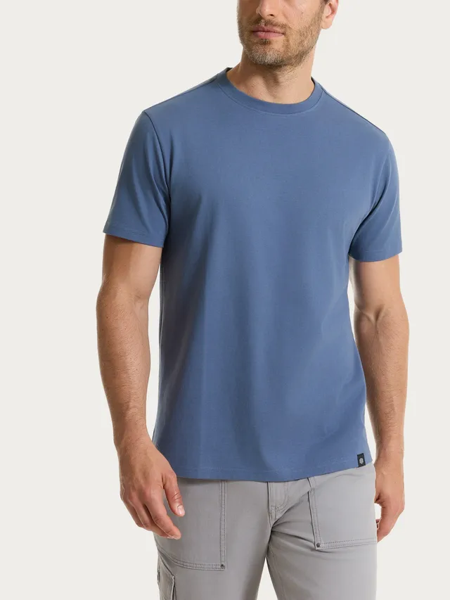 Ragno Jersey Cotone t-shirt girocollo Vintage Indigo cotone