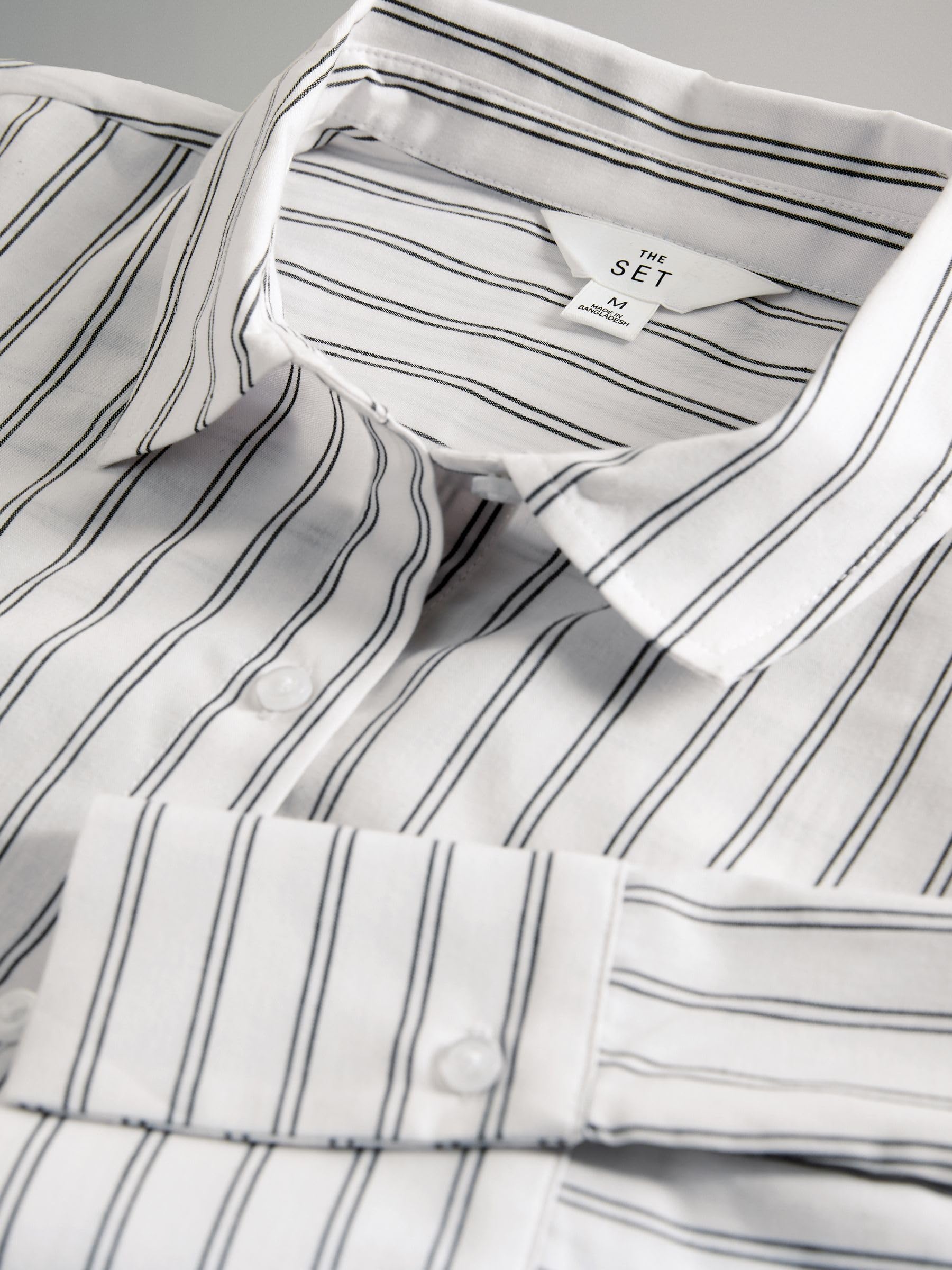 Geo Next The Set camicia popeline cotone 3 pezzi marrone taglia XL