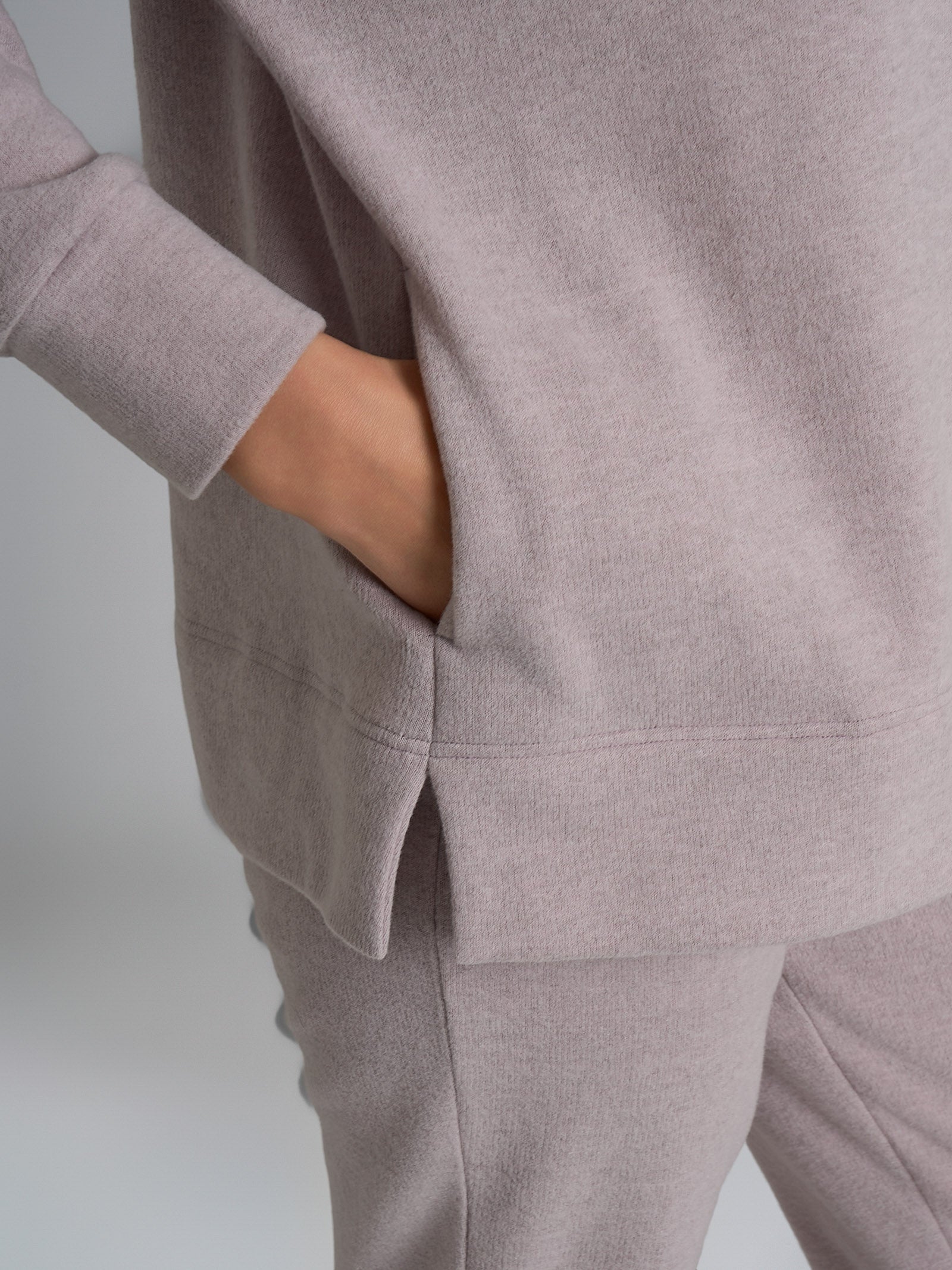 Ragno Pigiama Zip Lungo Mirtillo Cotone Caldo