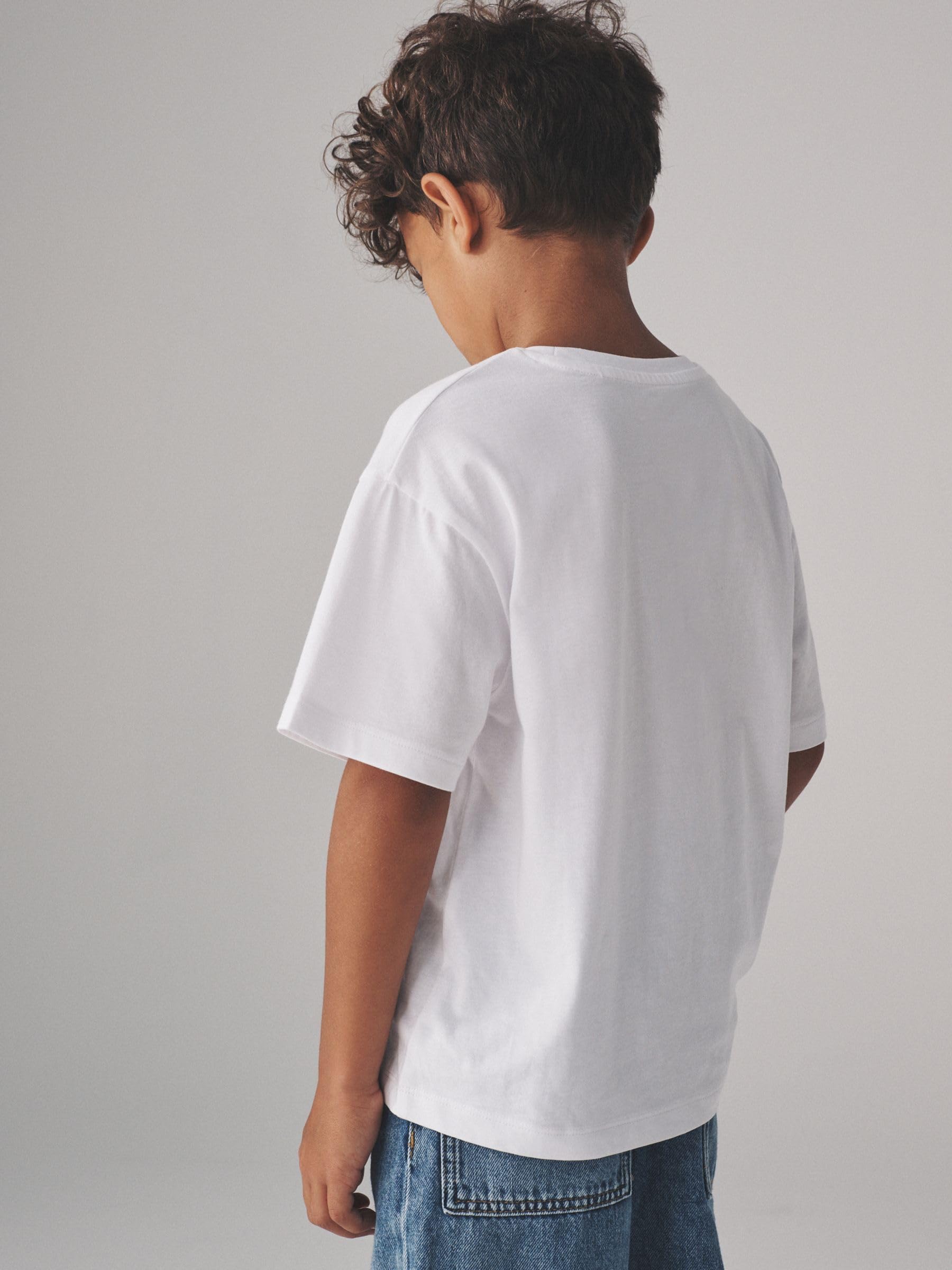 Geo Next The Set t-shirt ragazzo maniche corte 6 pezzi regular