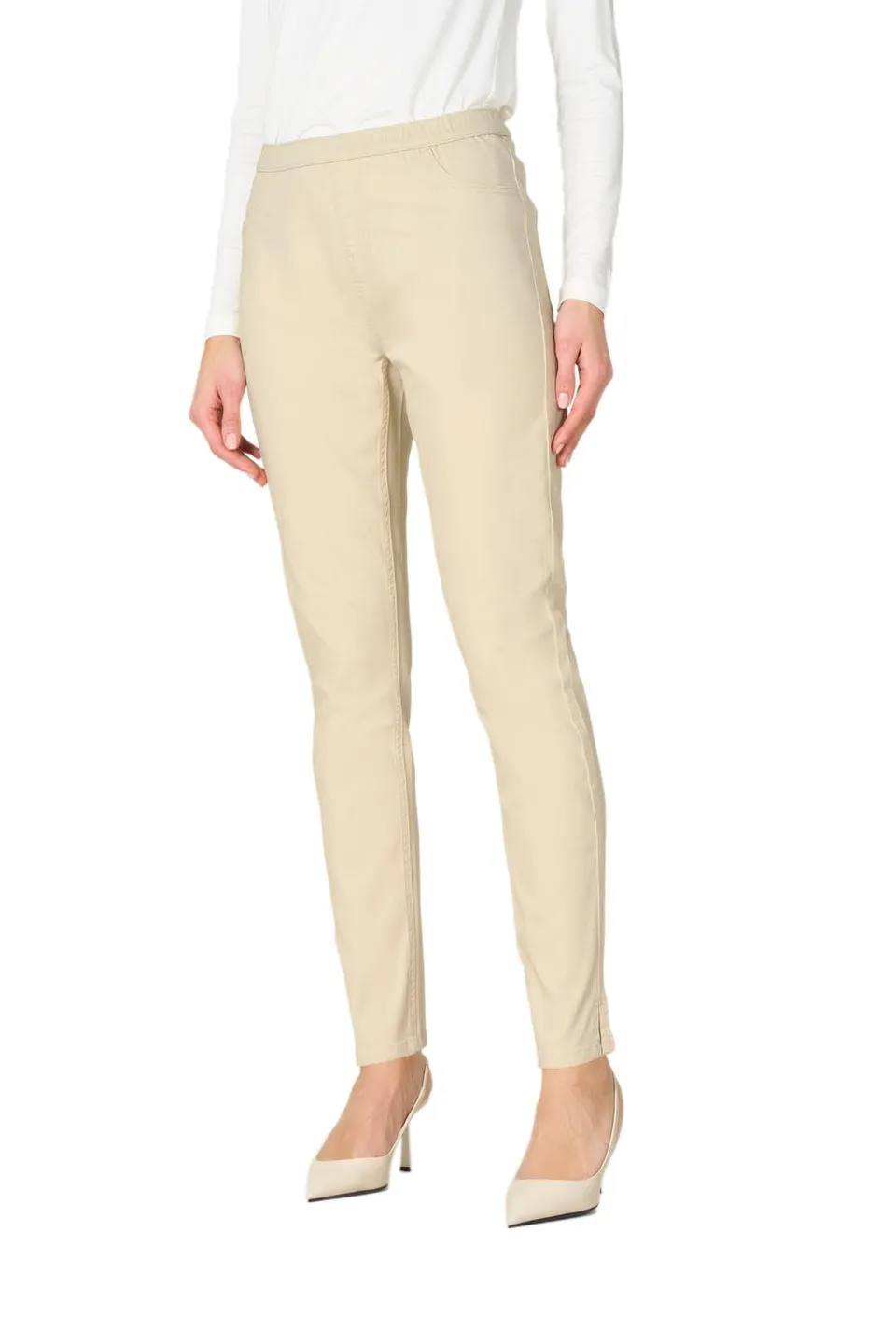 Goldenpoint Skinny Denim jeans donna skinny vita elasticizzata
