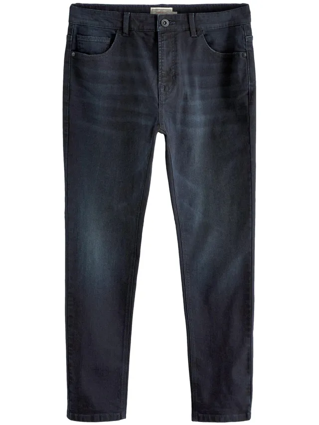 Next jeans skinny uomo elasticizzati misto cotone blu