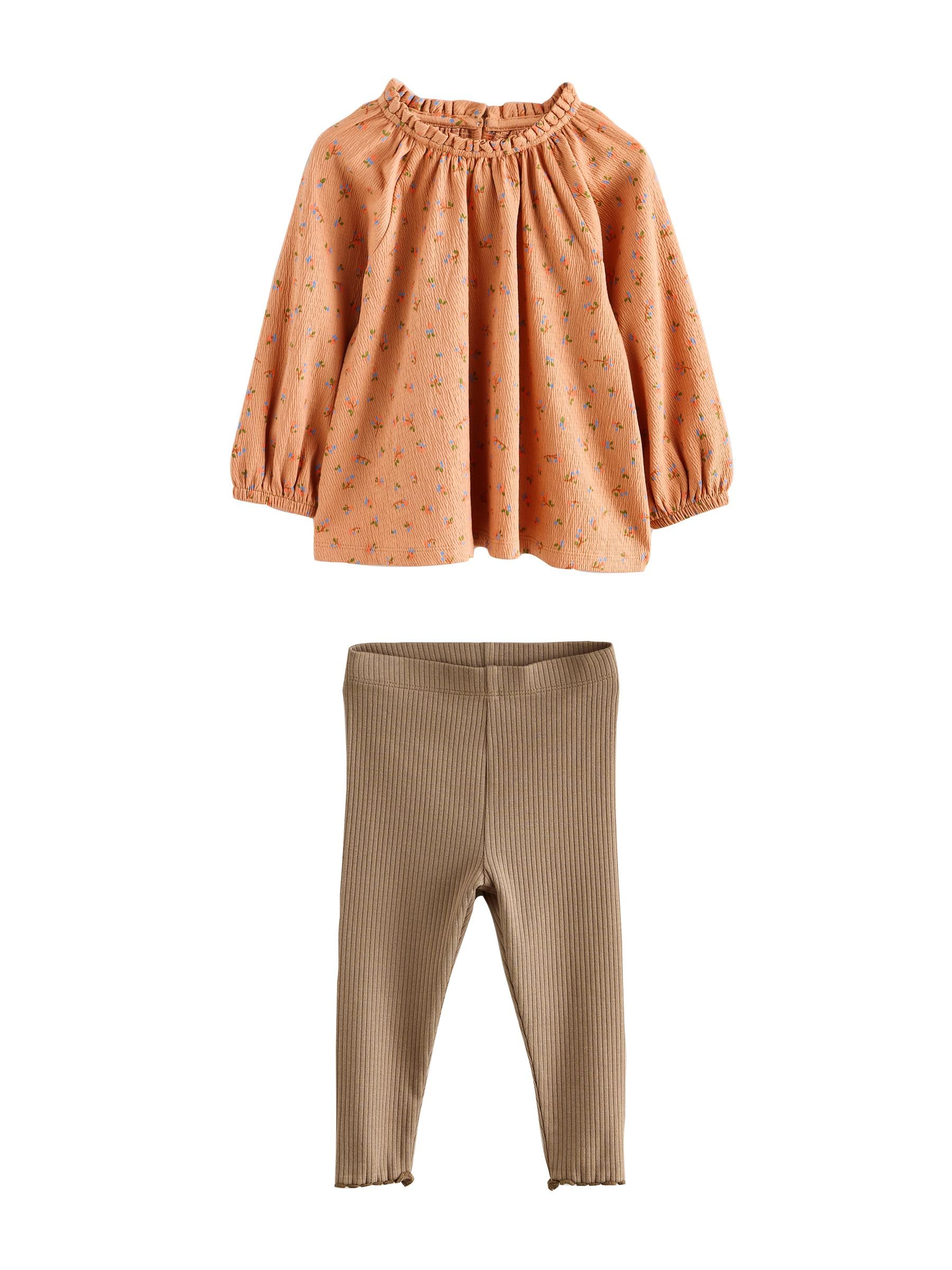 Geo Next completo blusa manica lunga e leggings bambina