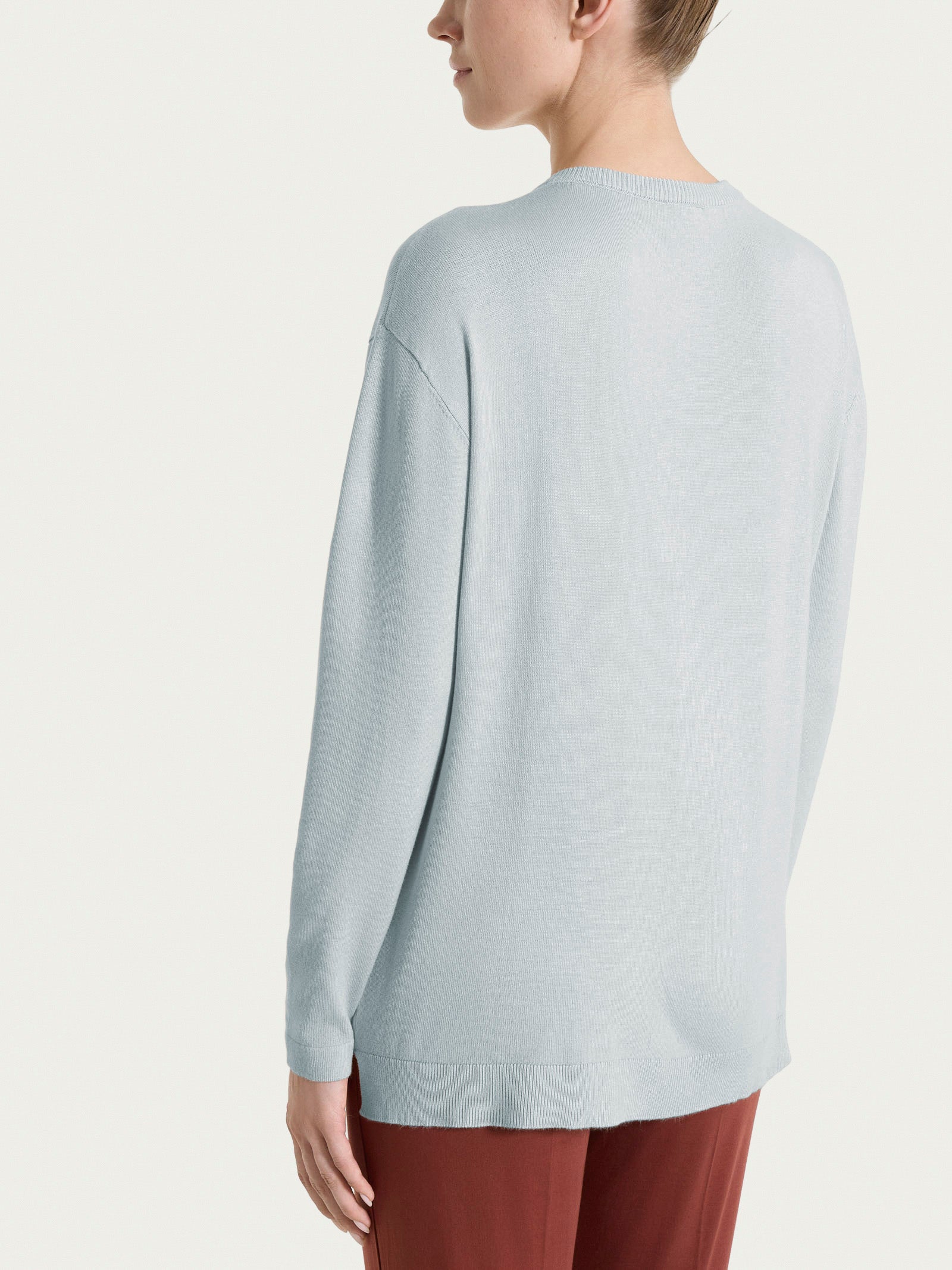 Ragno Summertime Cardigan con Bottoni Gray Dawn