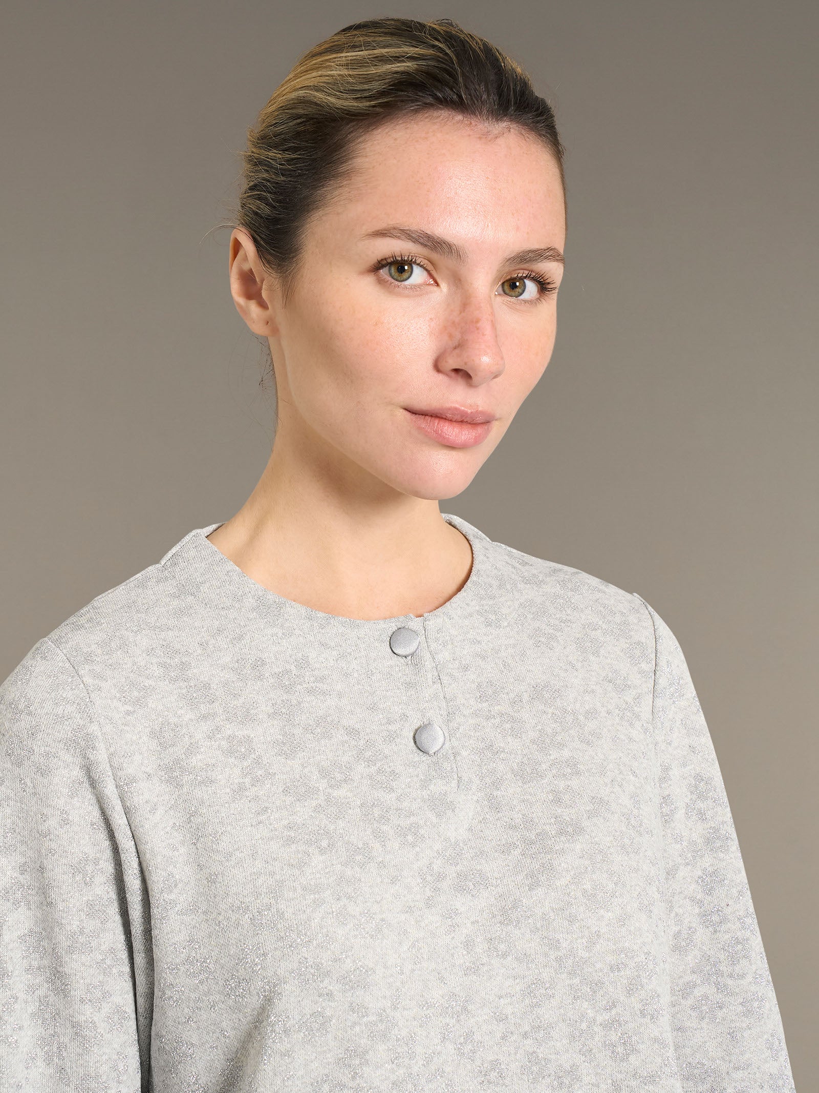 Ragno Cotton Eco Pile pigiama serafino Fant. Vapore Mel.