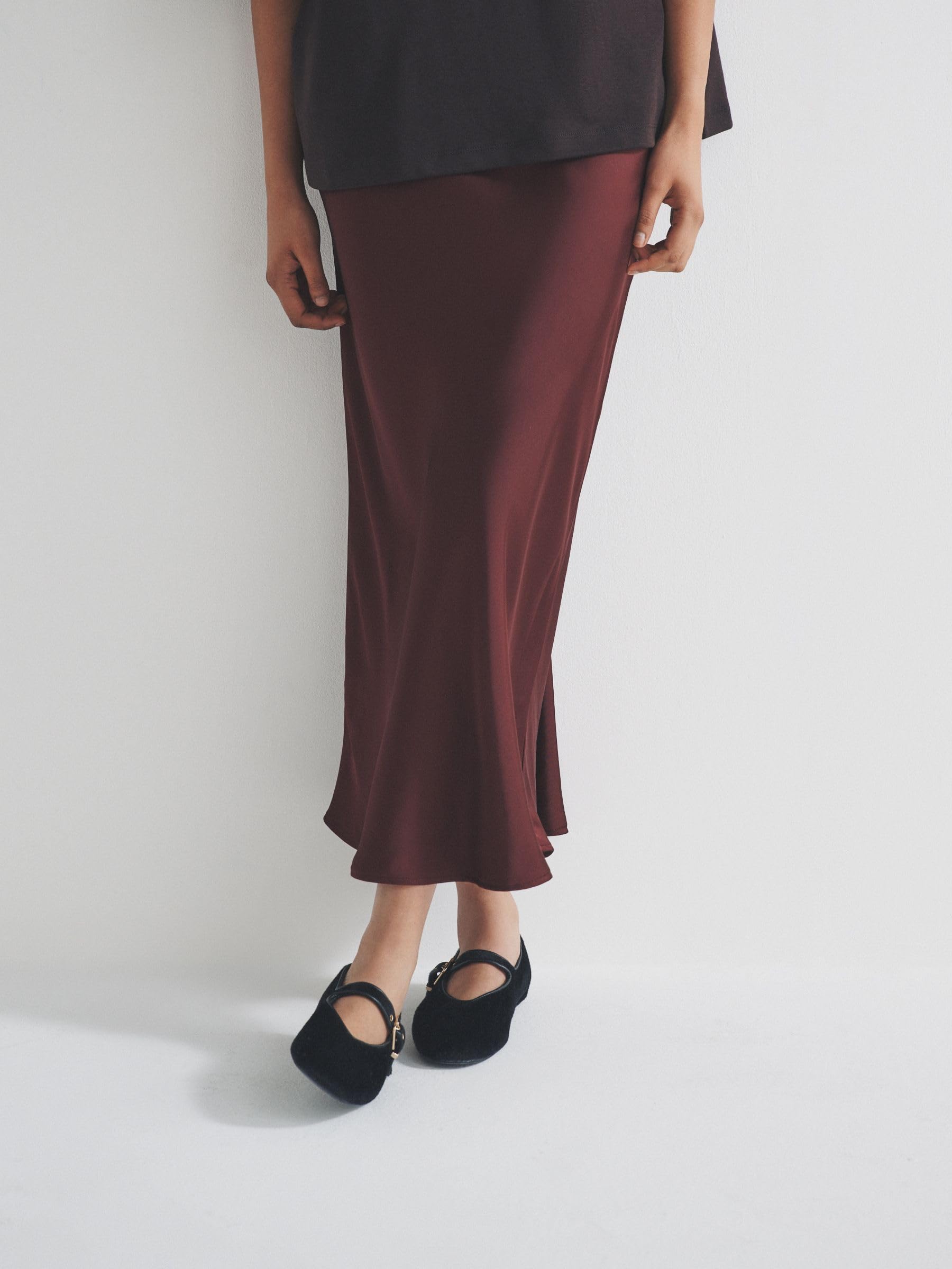 Geo Next The Set gonna longuette satin donna confezione da 2