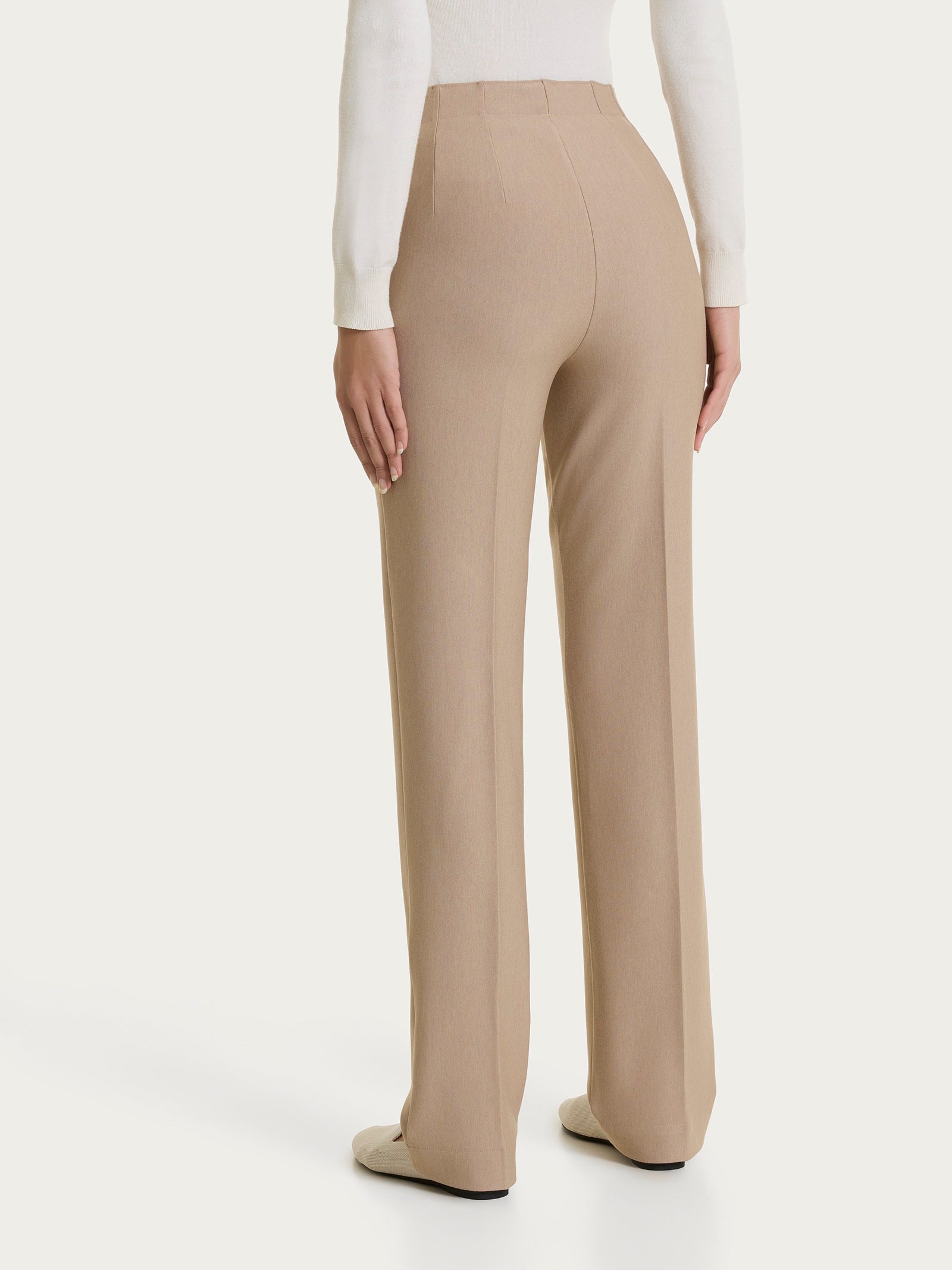 Ragno Compact pantalone dritto tasche Cammello Mel.