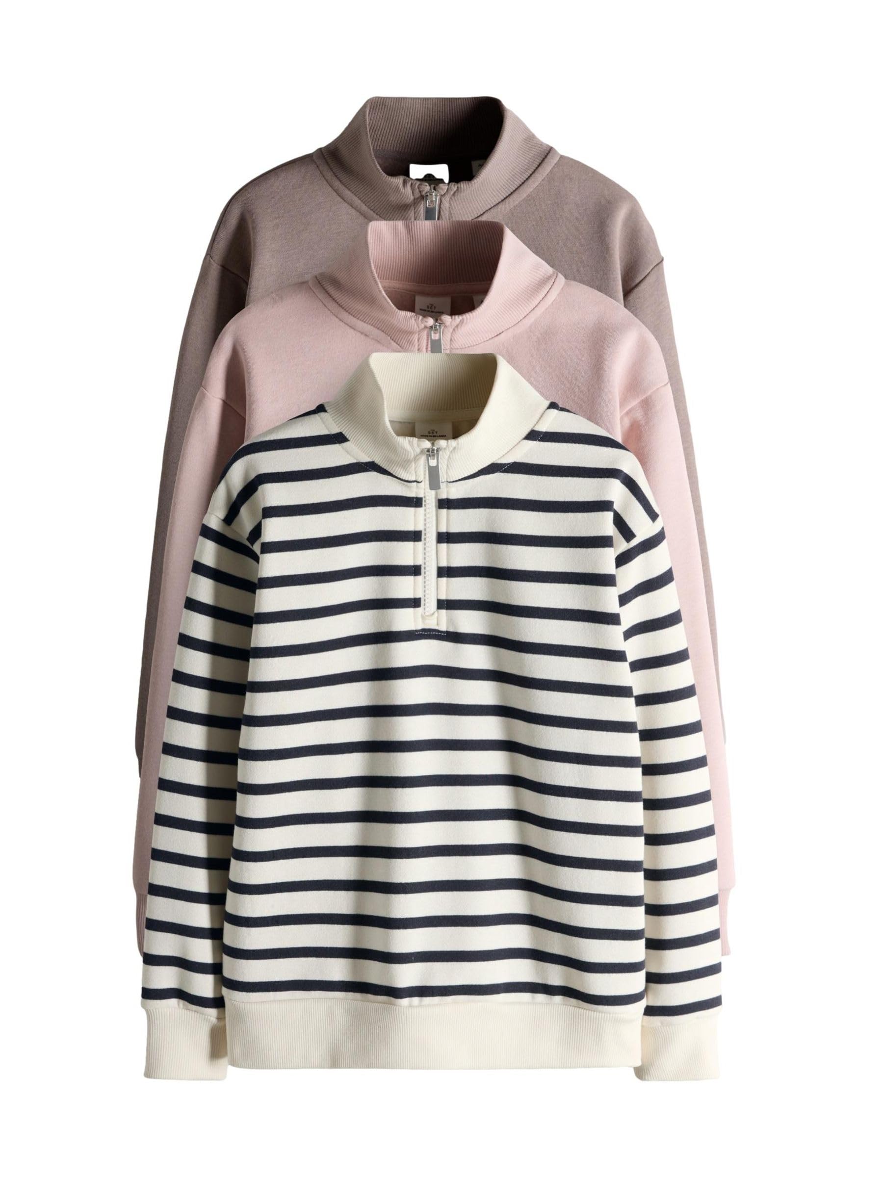 Geo Next The Set felpa zip collo bambina 3 pezzi