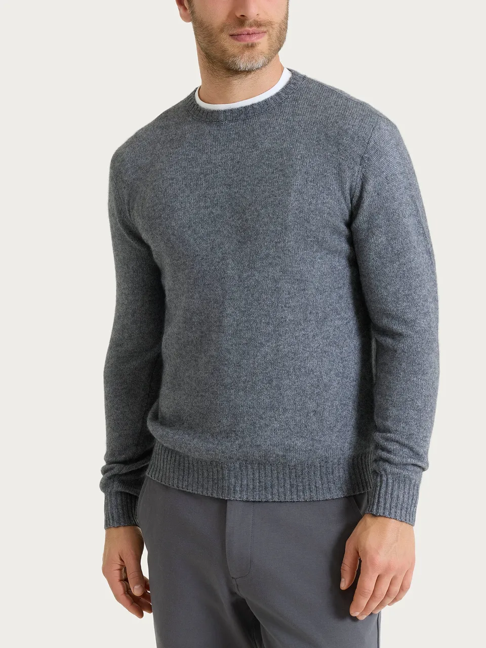Ragno Natural Soft Pull Girocollo Ferro Mel misto