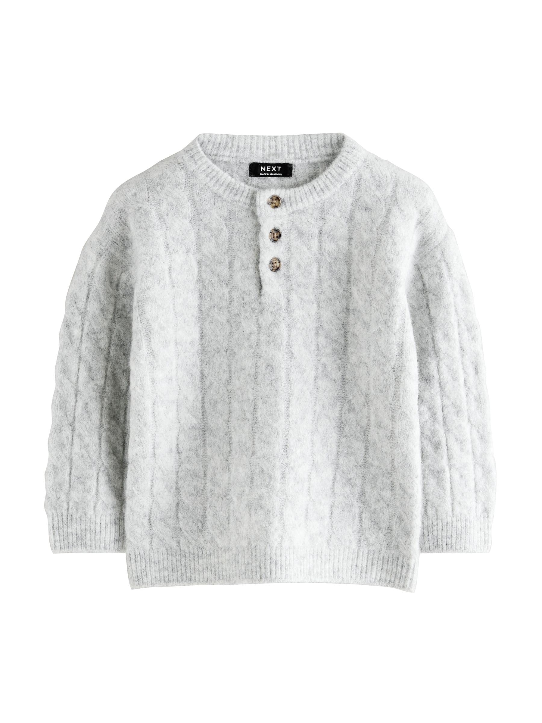 Next maglia serafino bambino 80-86 manica lunga morbida