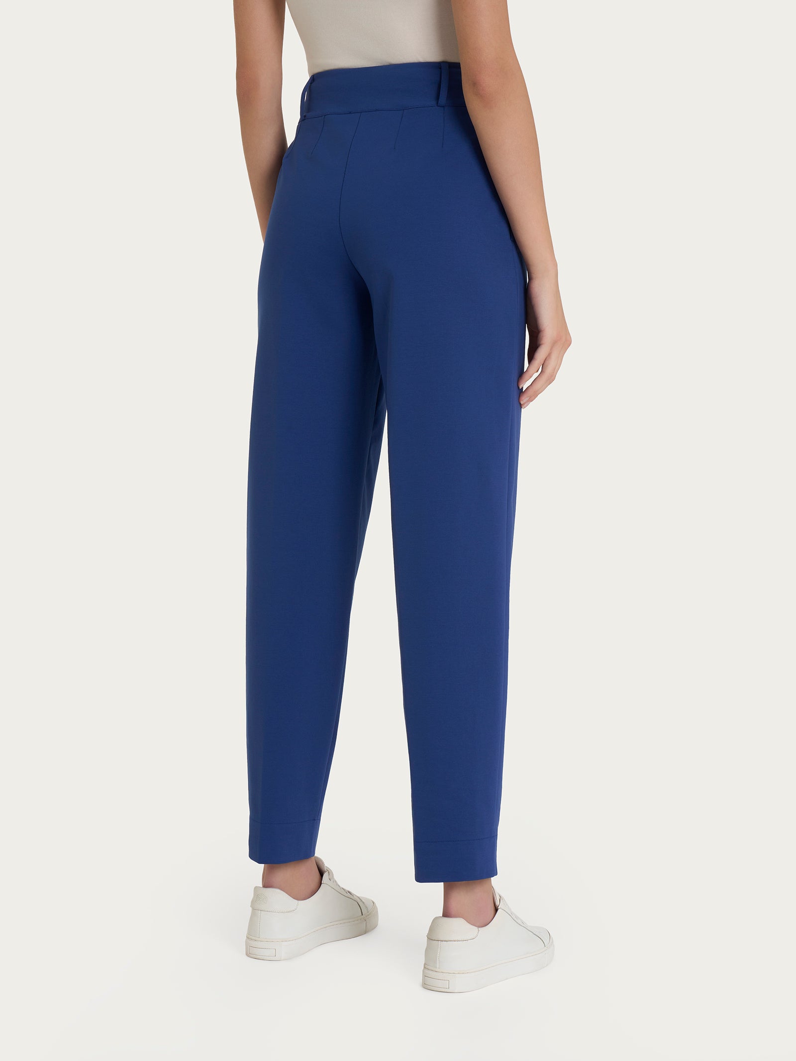 Ragno Compact Light Pantalone Carota Blueberry tasche