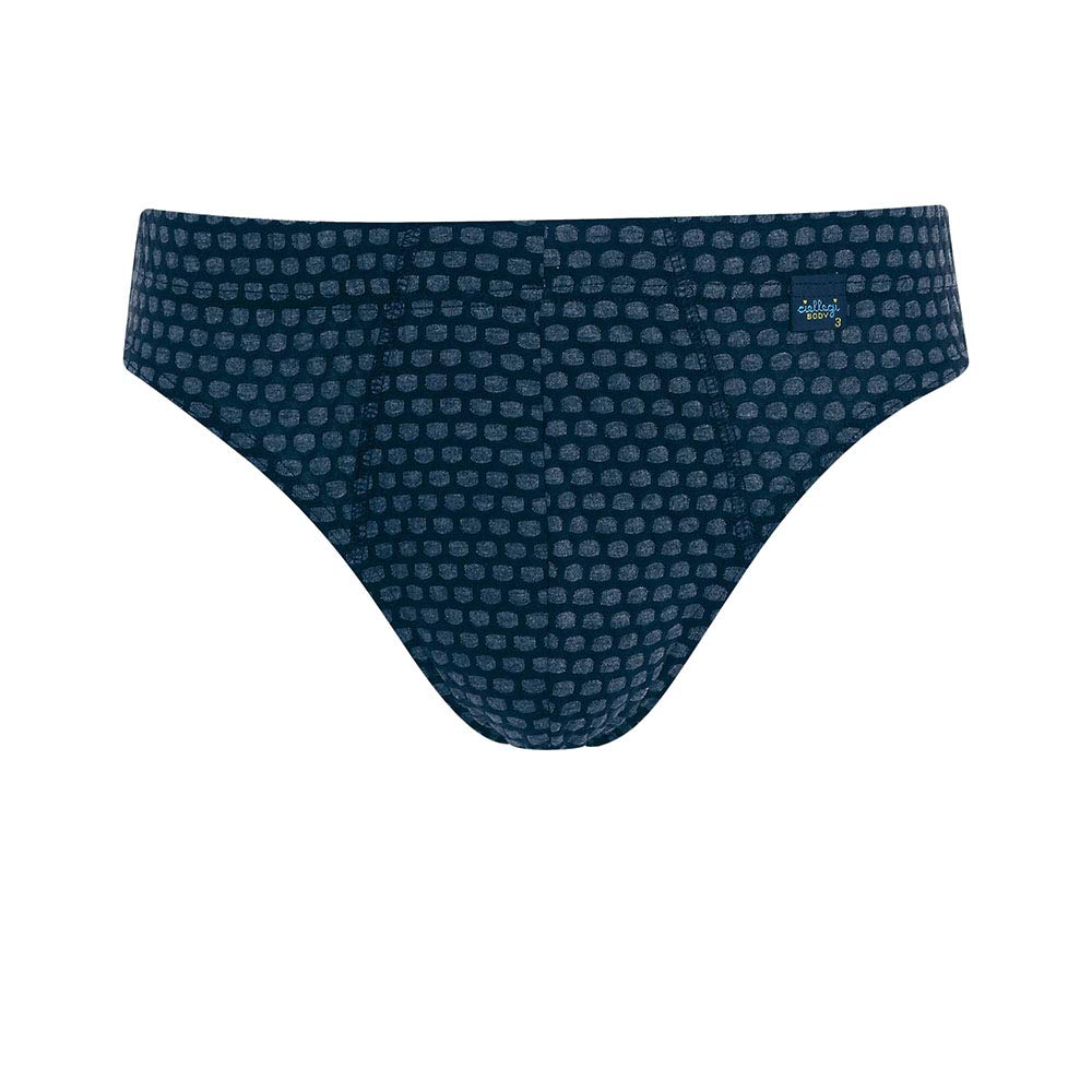 Lady C slip uomo cotone 6 pezzi nido d'ape assortiti