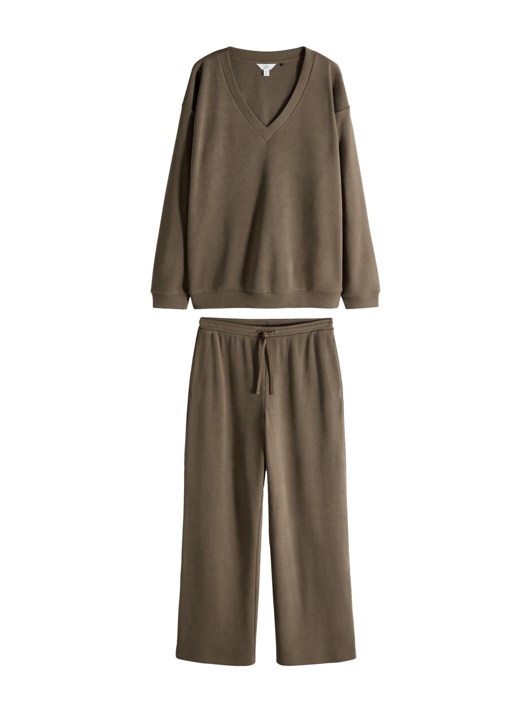 Geo Next The Set tuta felpa scollo V donna completo 2 pezzi