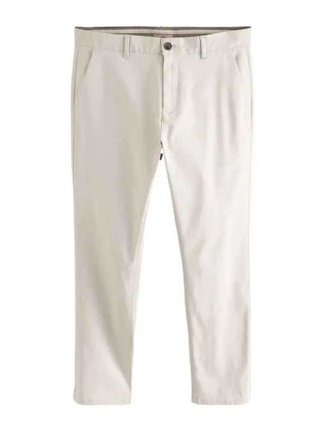Next chino slim elasticizzato uomo blu scuro cotone