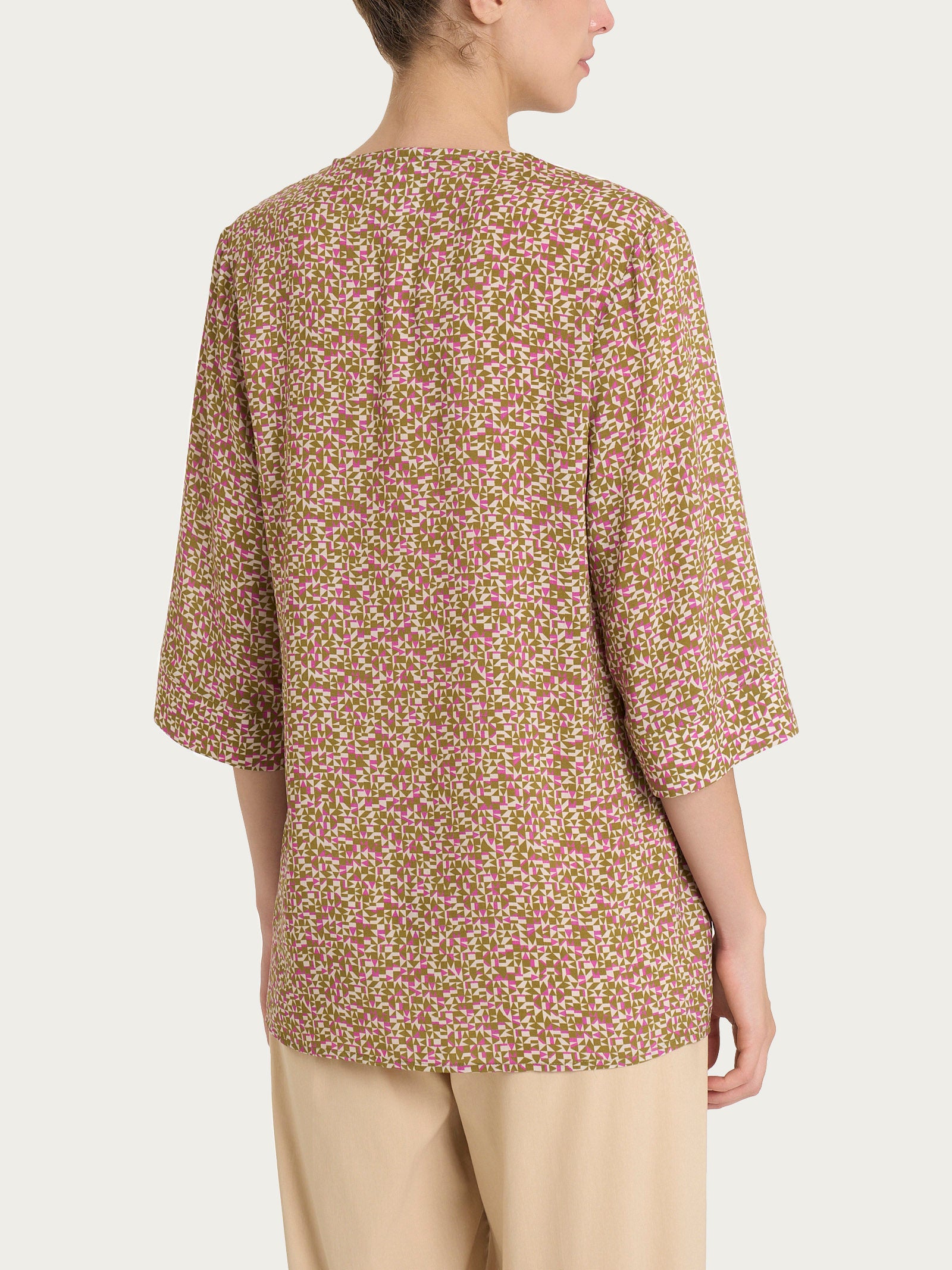 Ragno Ecoseta blusa donna Cattleya manica 3/4