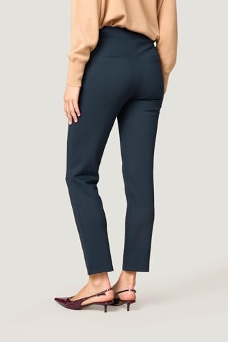 Goldenpoint pantaloni straight vita elasticata donna