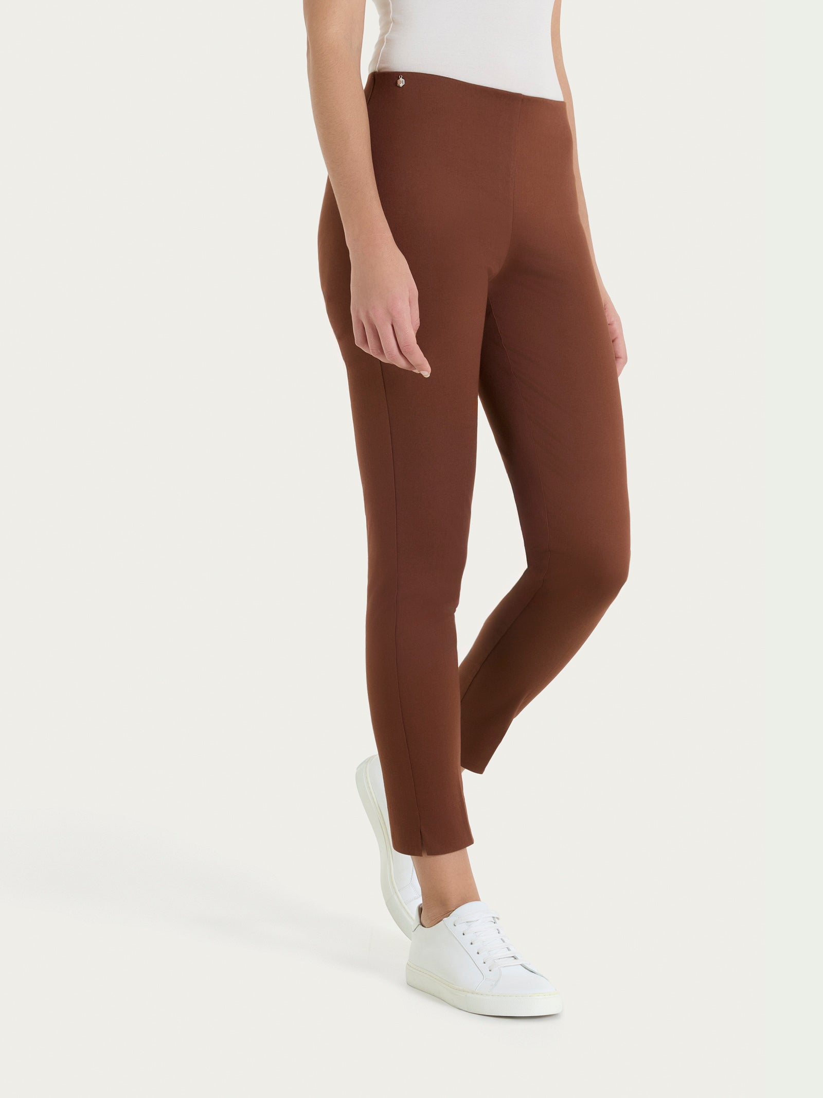 Ragno pantalone capri Satin Power skinny cappuccino