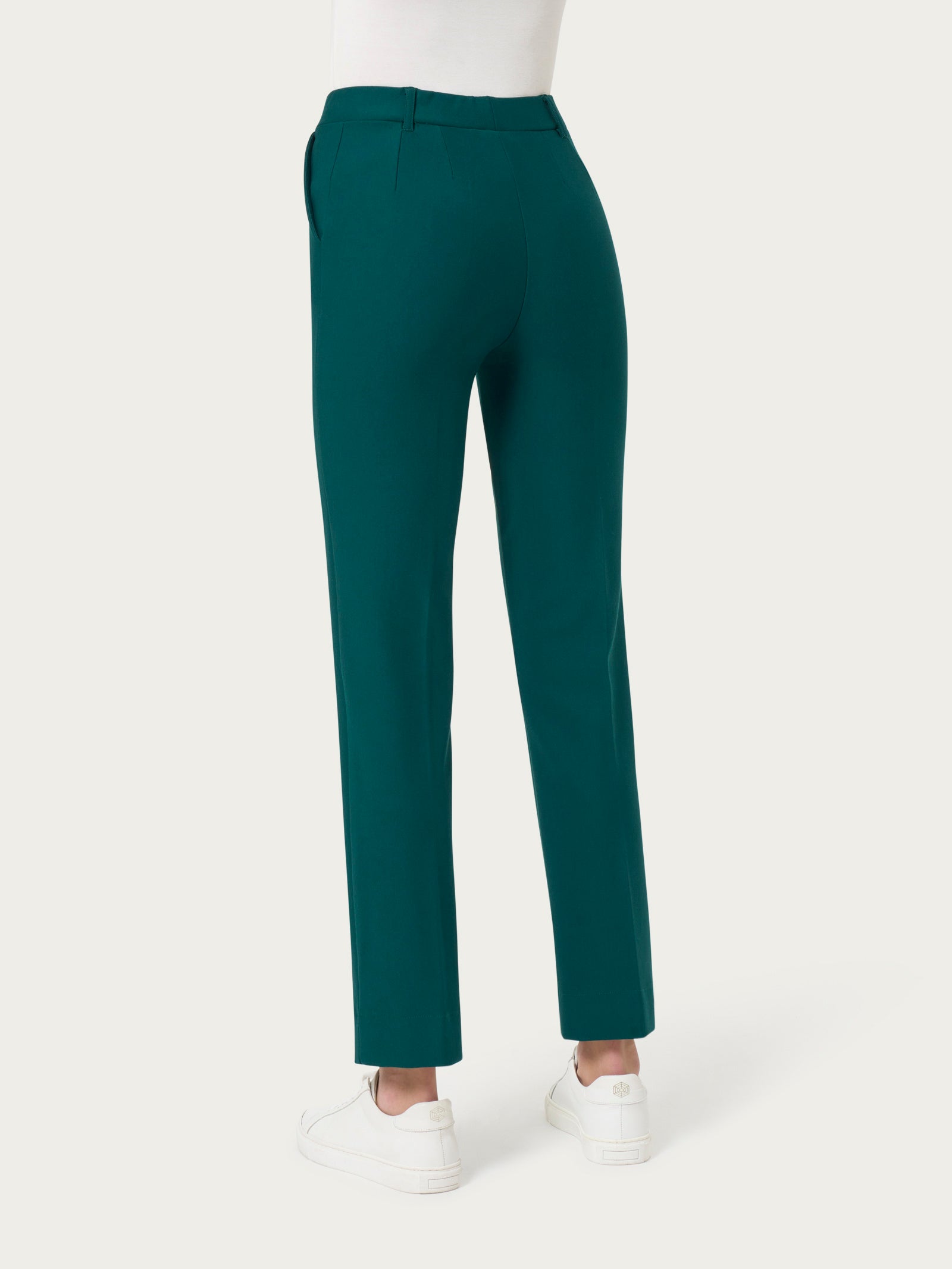 Ragno Compact Pantalone Dritto The Straight Leg Rain Forest Tasche