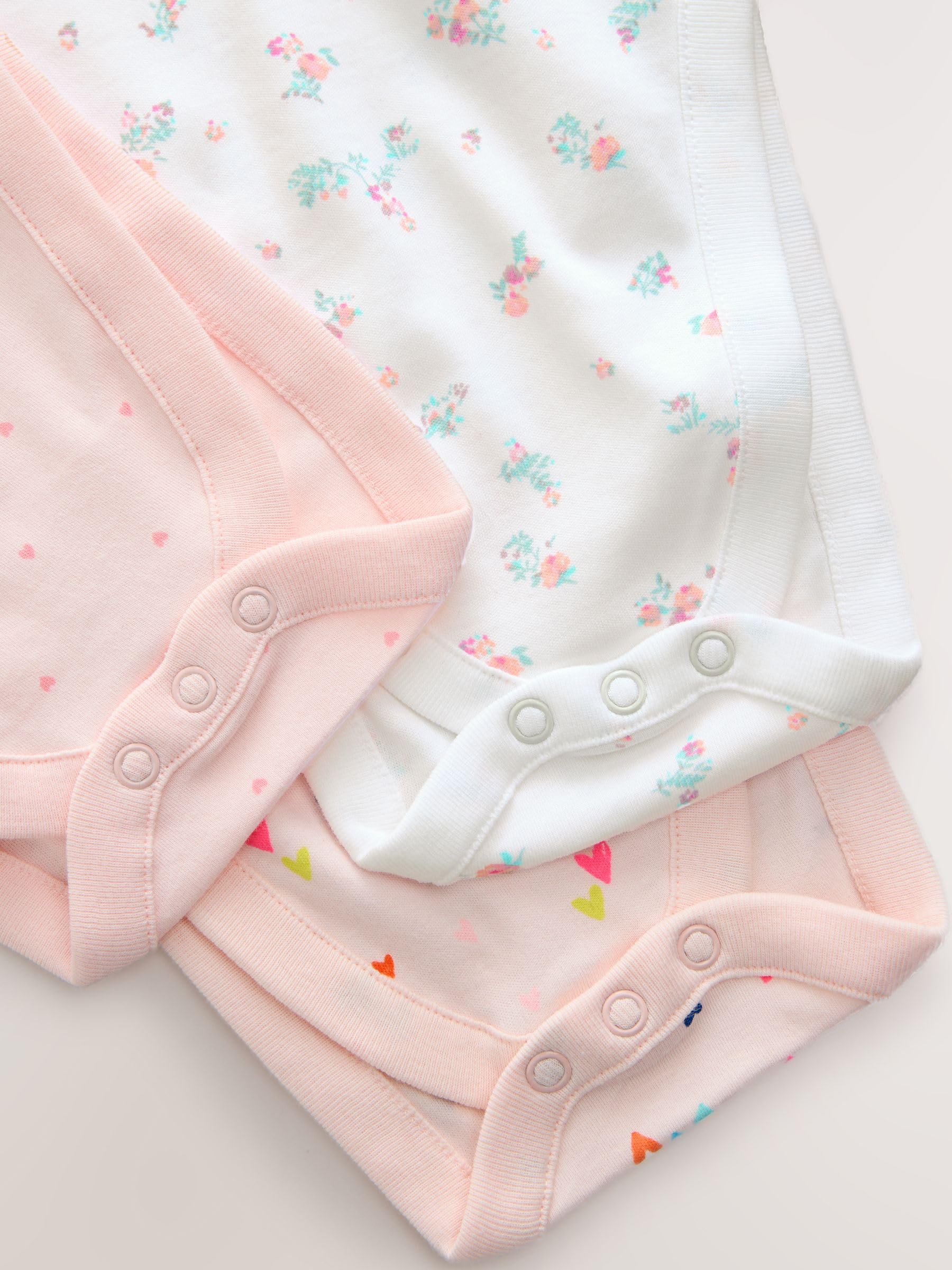 Next Body Manica Corta Neonata 3 Pezzi 74-80 Cotone