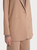 Ragno Compact Light blazer donna warm taupe leggero