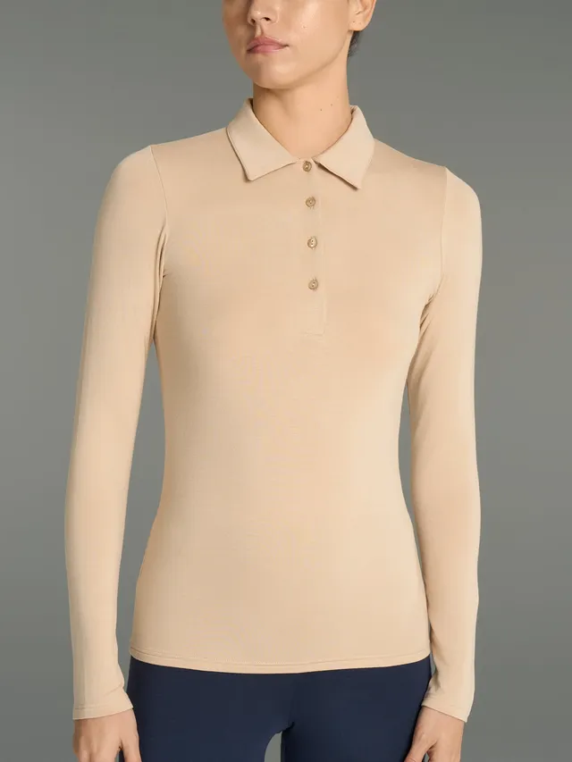 Ragno Polo maglia Irish Cream viscosa elasticizzata