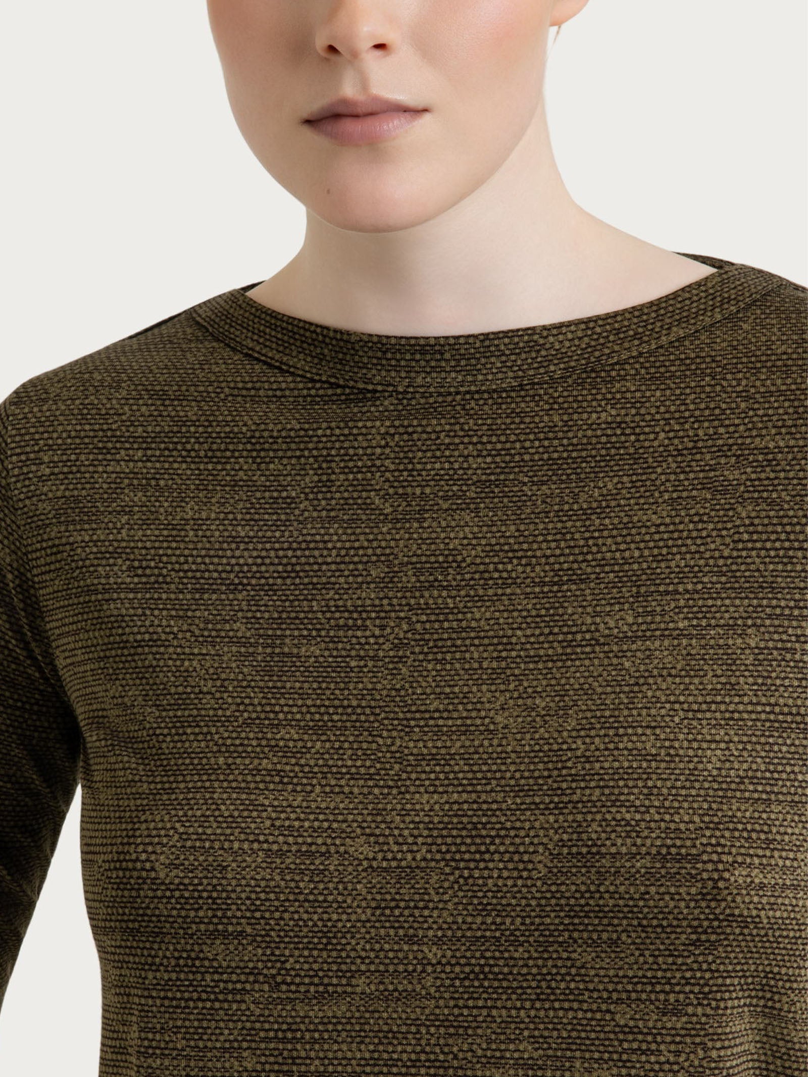 Ragno Viscosa Summer Maglietta Barchetta Military Olive Viscosa