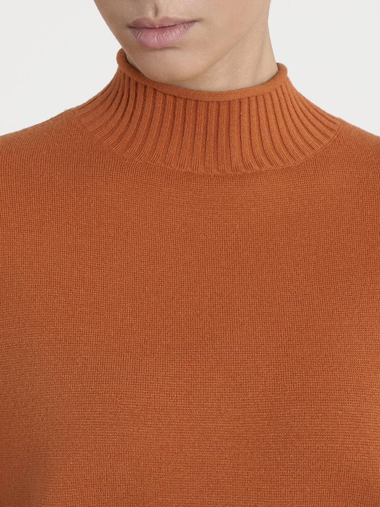 Ragno Super Soft lupetto Rust misto viscosa