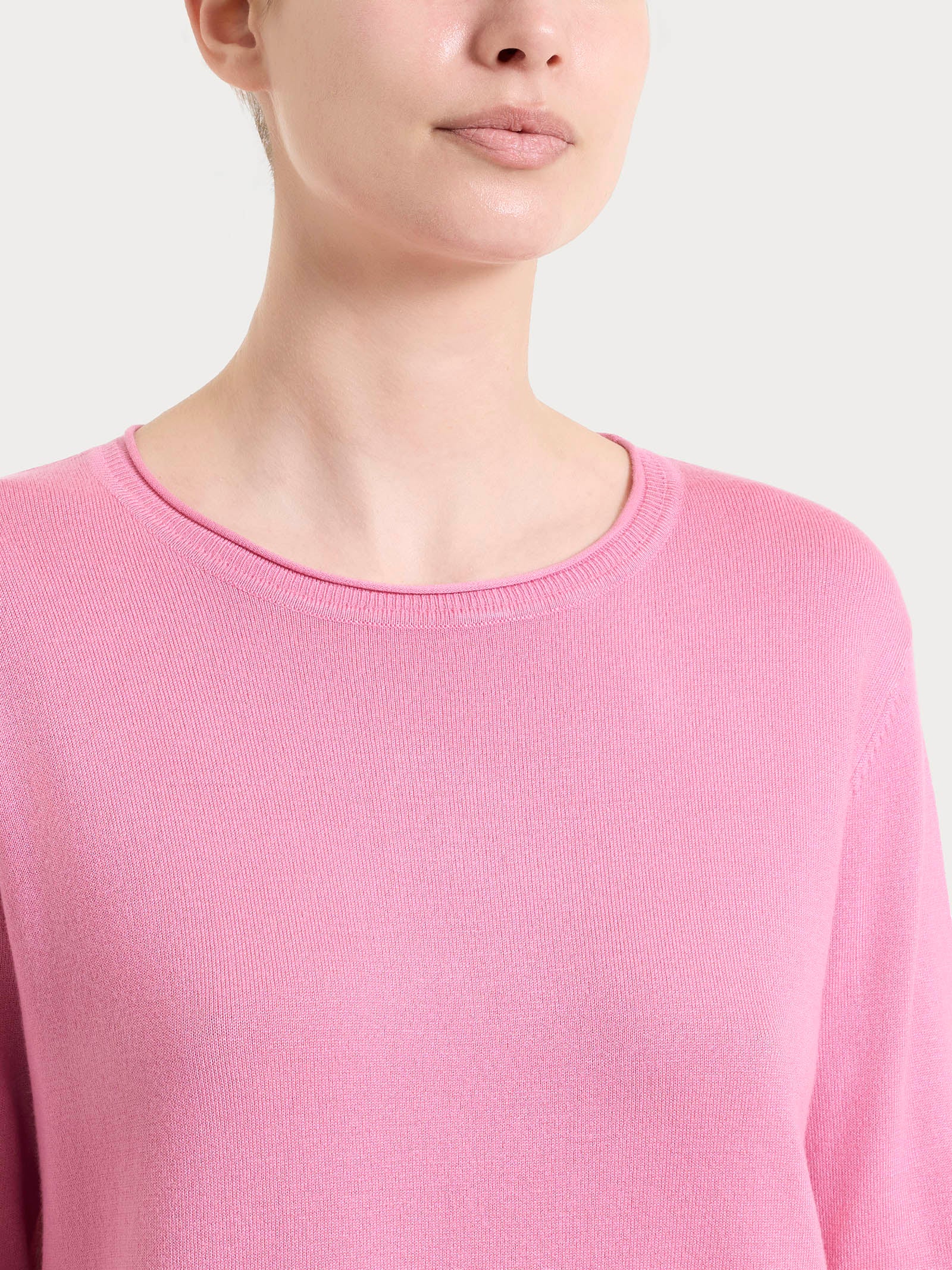 Ragno Summertime Maglia Girocollo Cashmere Rose