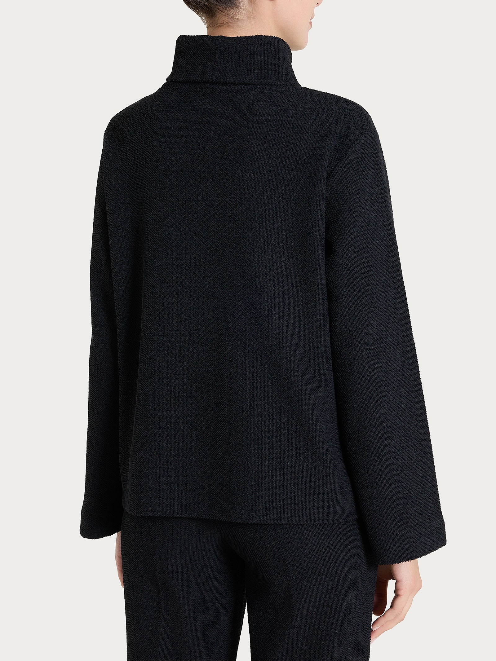 Ragno Japanese Fleece felpa ciambella nera