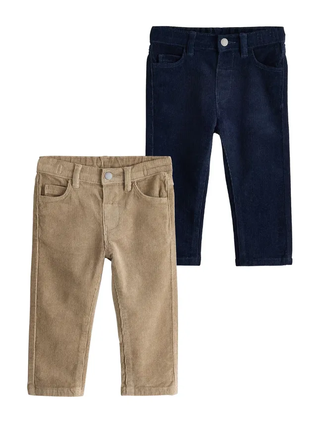 Next pantaloni velluto ragazzo 110-116 confezione 2 paia