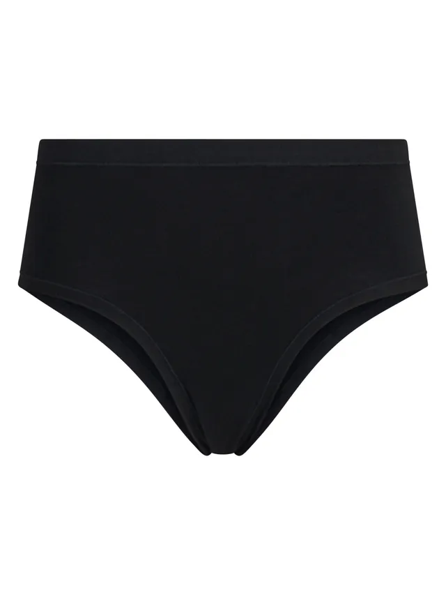 Ragno Comfort slip midi Nero Bipack cotone invisibile